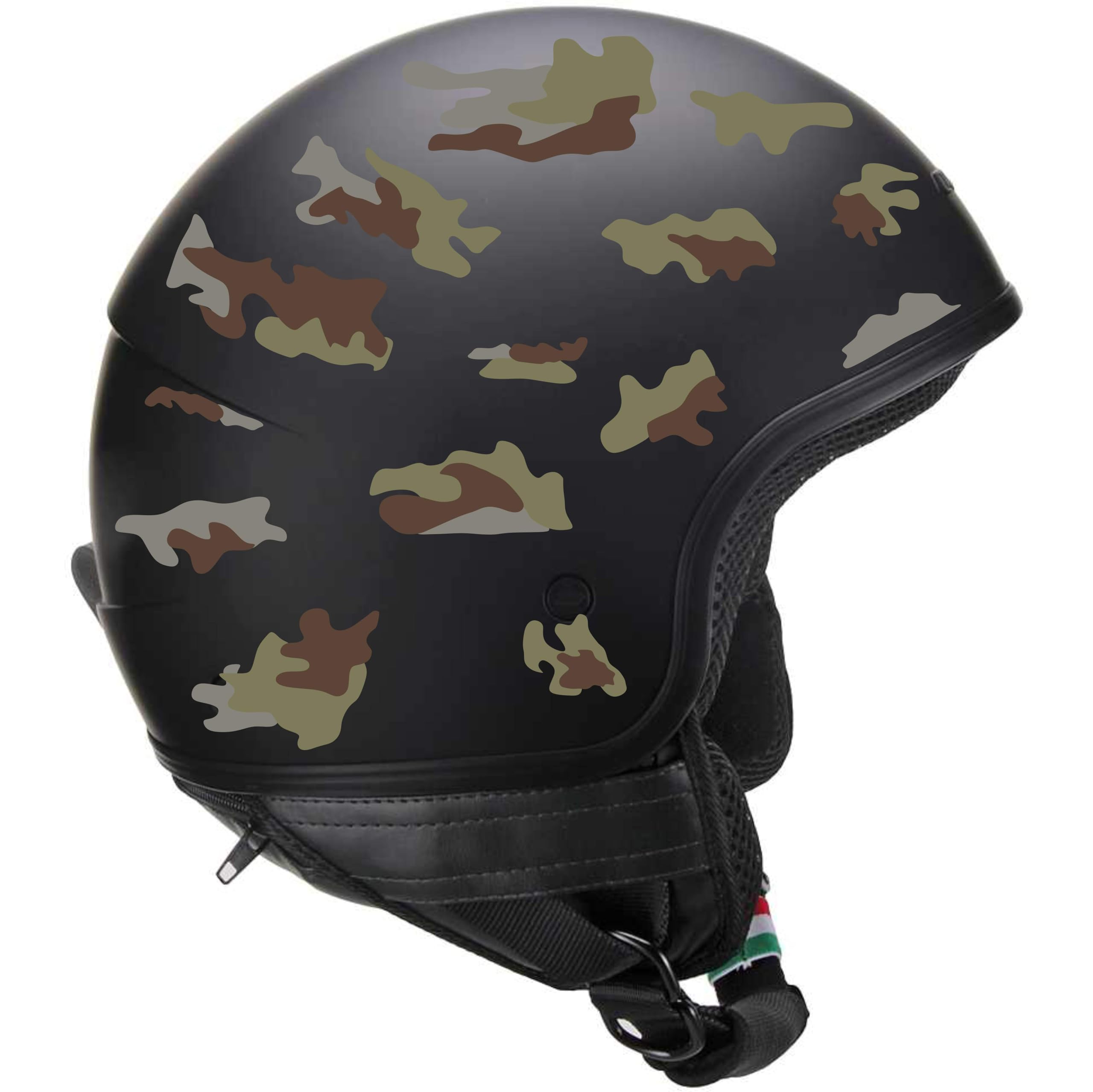 erreinge Sticker x2 Stella Militare USA Army Adesivo Sagomato in PVC per Decalcomania Parete Murale Auto Moto Casco Camper Laptop - cm 20
