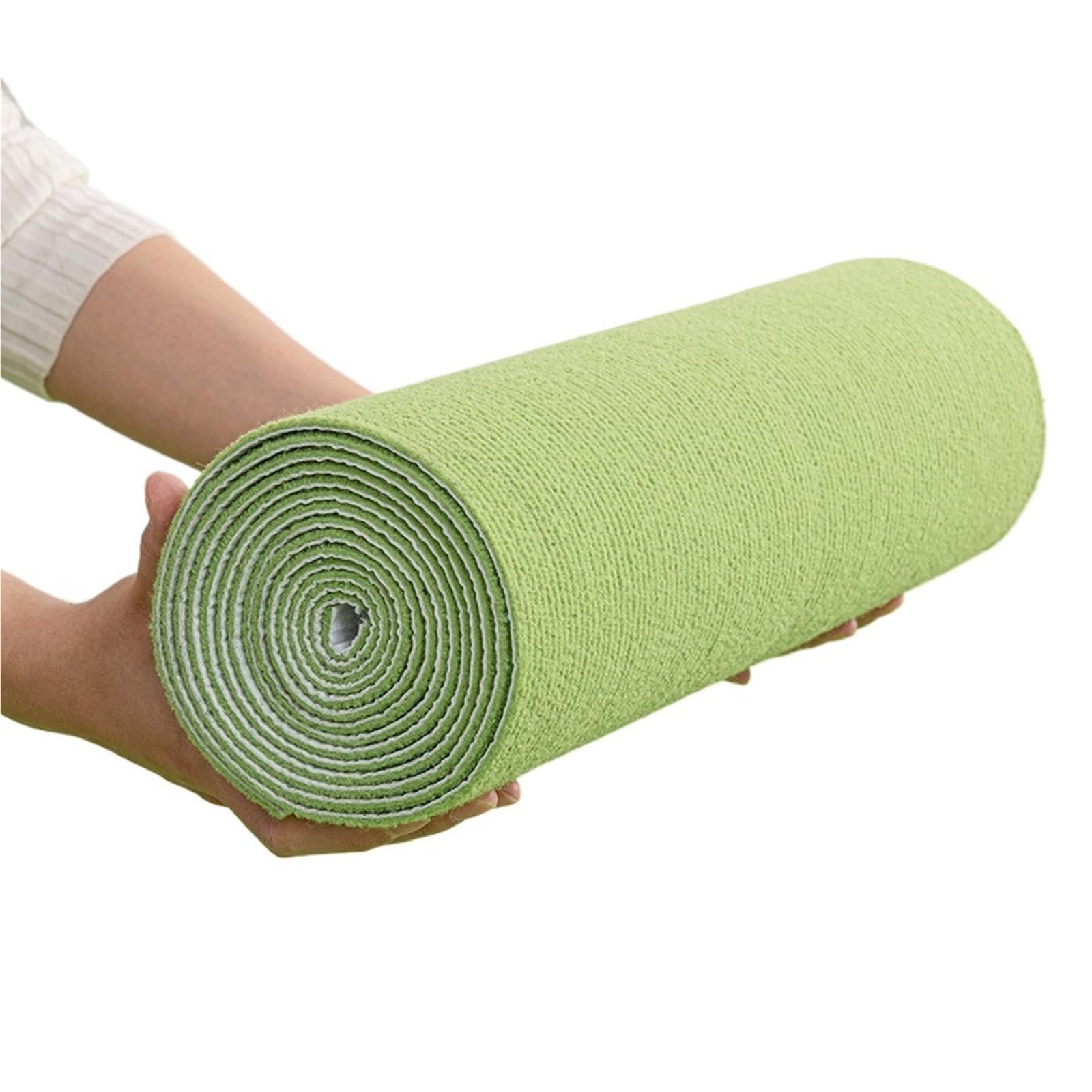 Moquette Autoadesiva Tappetini autoadesivi SXP da parete e pavimento riutilizzabili lavabili, adatti a tutti gli ambienti interni, 2 rotoli(Green,40x60cm-2rolls)