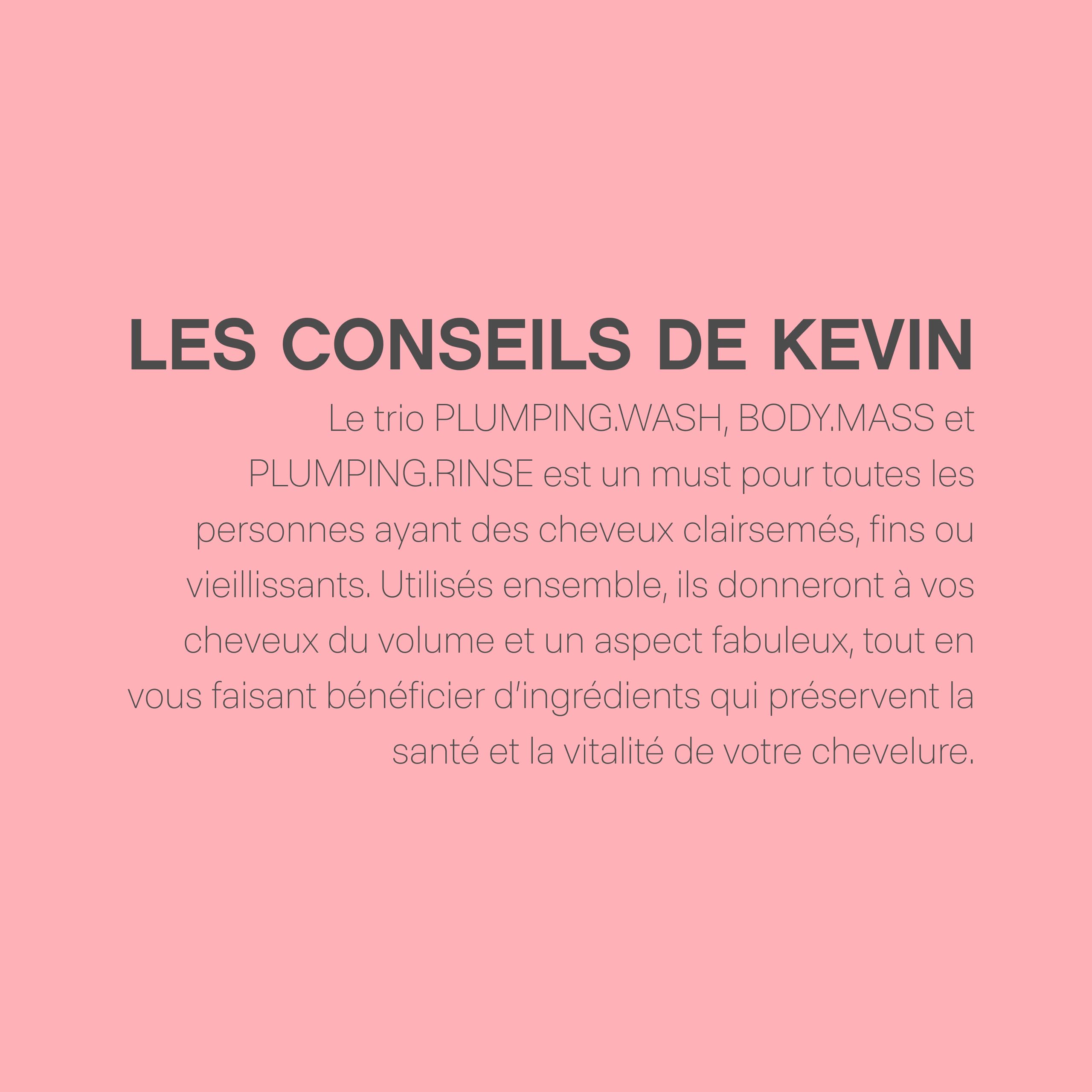 Kevin.Murphy Plumping.Rinse Thickening Conditioner, 250ml | Feuchtigkeitsspendender Conditioner für Feines, Dünnes & Reifes Haar, Volumen mit Bambus, Sulfatfrei