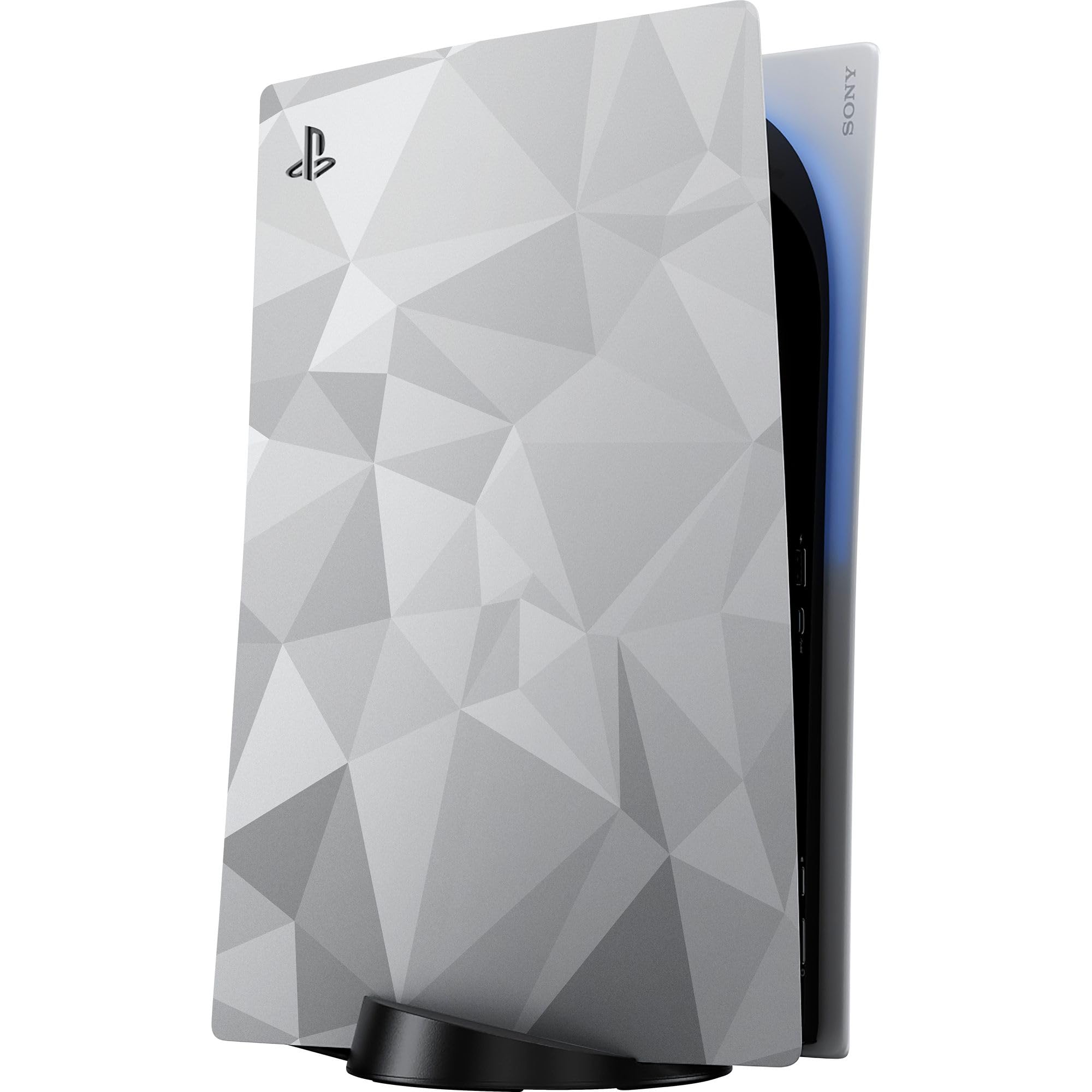 Razer Vinyl Console Skin: PlayStation 5 / PS5 (Disc) - Full Wrap - Premium 3M Cast Vinyl - Scratch Resistant - Unique Designs &amp; Finishes - Easy Application - Geometric Mercury
