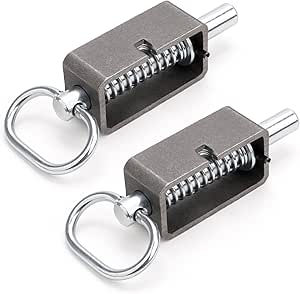 Spring Latch Lock, Weld-On Spring Latch Assembly, Trailer Gate