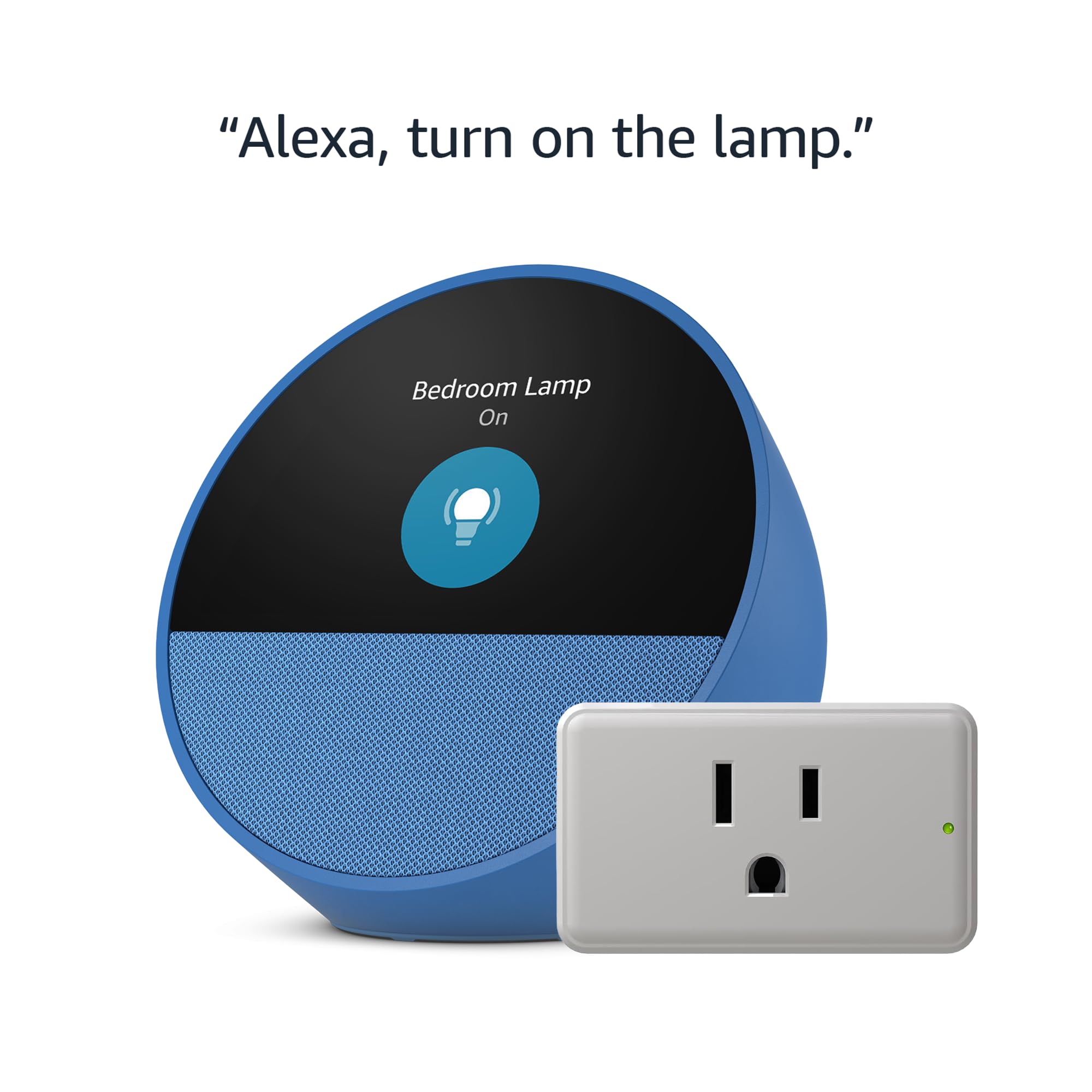 Echo Spot with Legrand Radiant Smart Plug