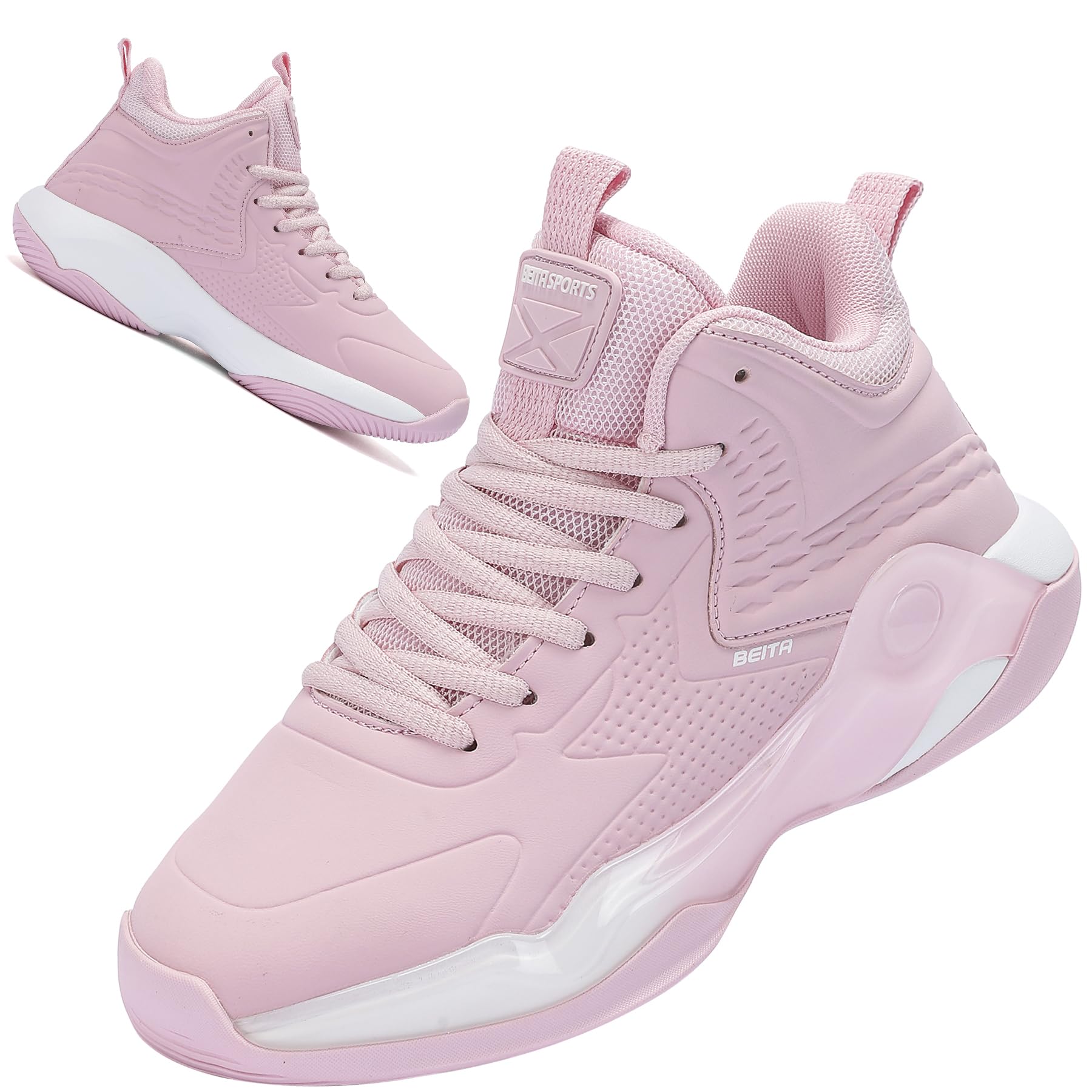 Beita Basketball Shoes for Women High Upper Volleyball Fashion...