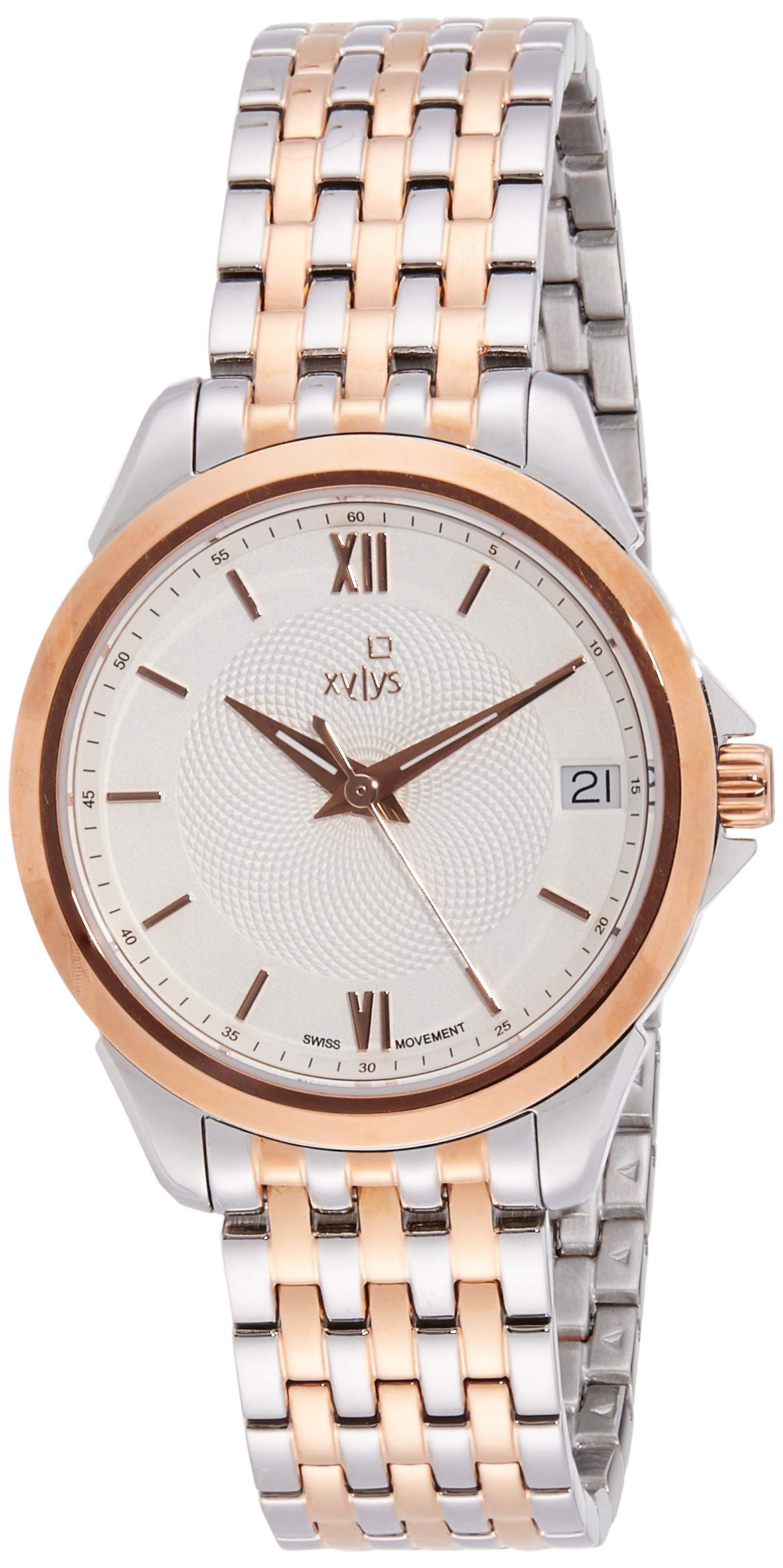 Xylys Analog White Dial Womens Watch-NL45012KM01E (B07KWP4211) Amazon Price History, Amazon Price Tracker