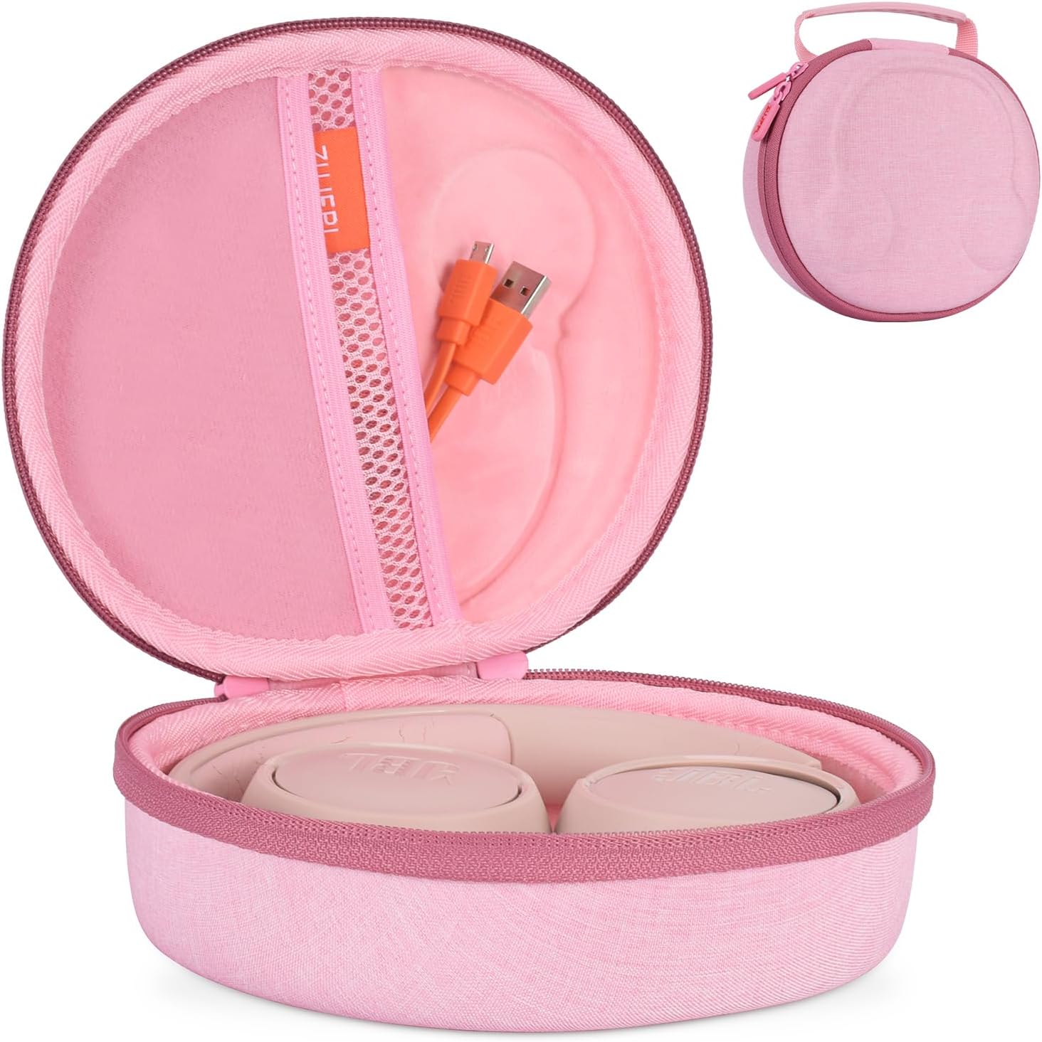 ZUJFPL Headphone Case, EVA Hard Case for JBL Live 400BT