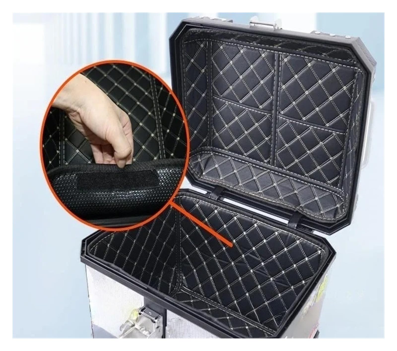 Fodera Bauletto Moto Per 36L/45L/57L/70L Universale Del Motociclo Trunk Liner Box Cuscino Interno Moto Fodere Caso Della Protezione Fodera Pad Accessori