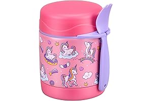 Kids Thermos for Hot Food: 10oz Insulated Soup Thermo, Hot Food Lunch Container