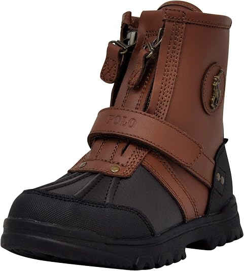 Ralph Lauren Polo Ralph Lauren - Botas altas para niños, color marrón y  marrón Botas militares para Niños : Amazon.com.mx: Ropa, Zapatos y  Accesorios
