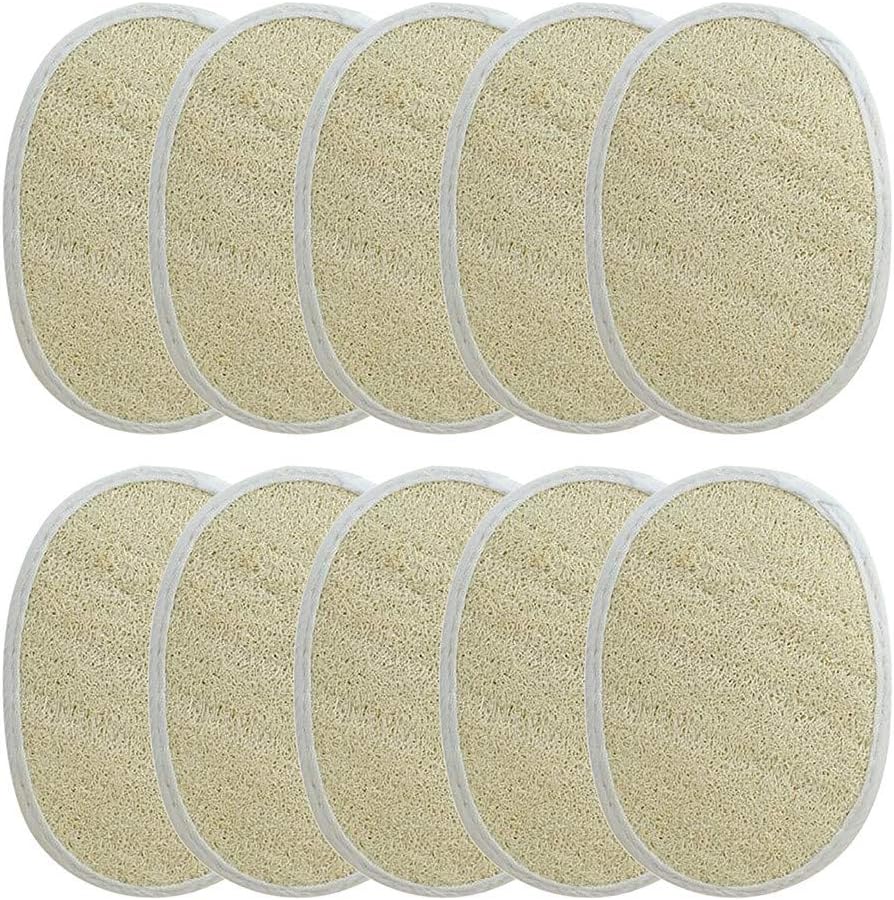 Loofah PC Bath Rubbing Towel Natural Lackingone Tool 10 Luffa Shower Loofah Other Crystal Face Roller