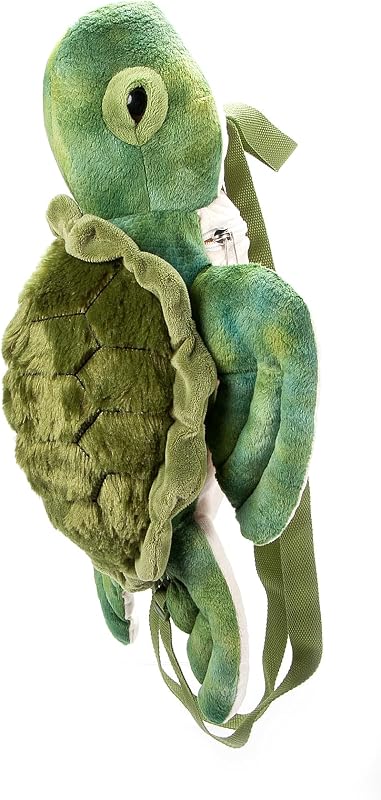 Sea Turtle Plush Backpack Stuffed Animal, Kids Gifts, 20 in | Sea Turtle bookbag Sealife Animals by Zoologee. Great Back to School Plush Gifts for Kids