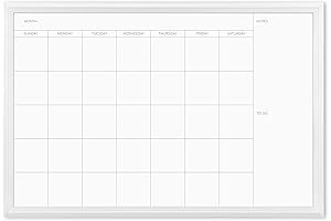 U Brands Magnetic Dry Erase Calendar Board: Essential for Organized Home and Office