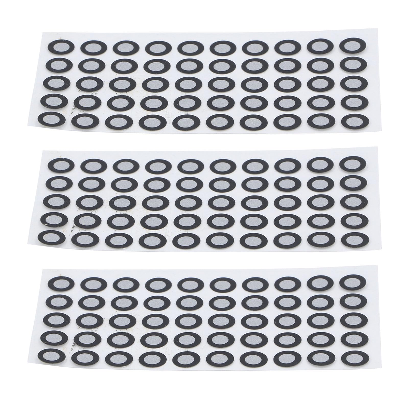 1200 Pcs 3D Scanning Marker Reference Point Marker 6mm ID 10mm OD High Reflective Strong Adhesive 3D Tracking Dot for 3D Scanner