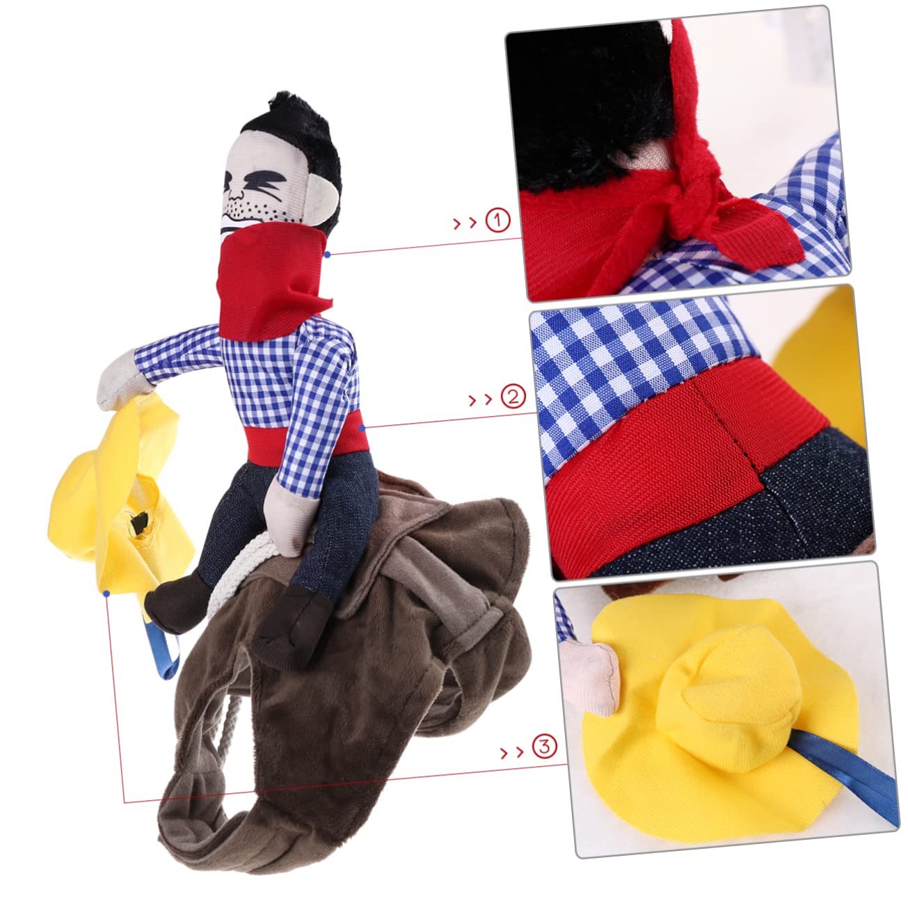 BESPORTBLE 3 Pz costume da compagnia costume da cucciolo da coniglio per cani abbigliamento cane vestitino cane abbigliamento per animali domestici da gatto personalità