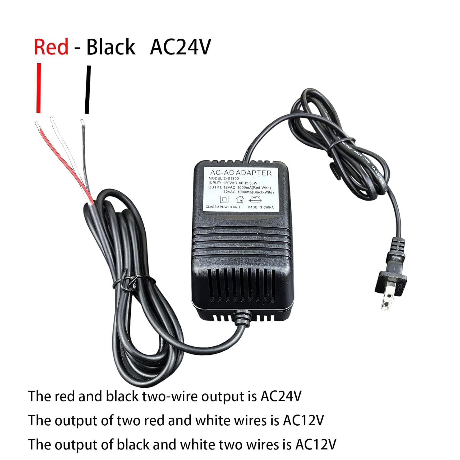 Replacement for Rain Bird Indoor Transformer 526500, 24VAC Indoor Controller Power Supply for Hunter Irritrol Rain Dial Bird ESP4MIXFMR ESP4Mi ESP4MEi Lawn Sprinkler Controller/Sprinklers