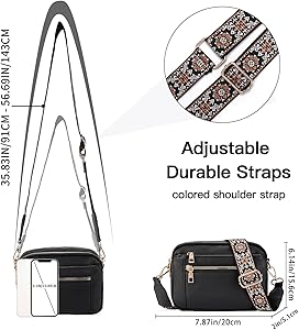 Crossbody Bag, Cross Body Bag for Woman, Purses, Lang Rents Multi