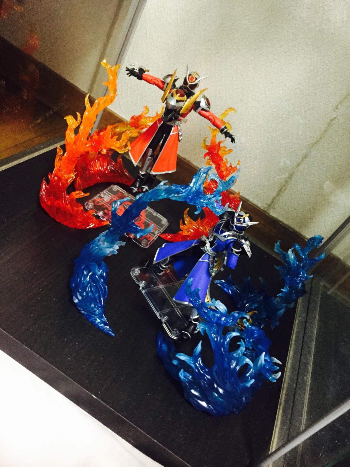 Effet Tamashii Nations Burning Flame BLUE Vers. - SH Figuarts Naruto Dragon