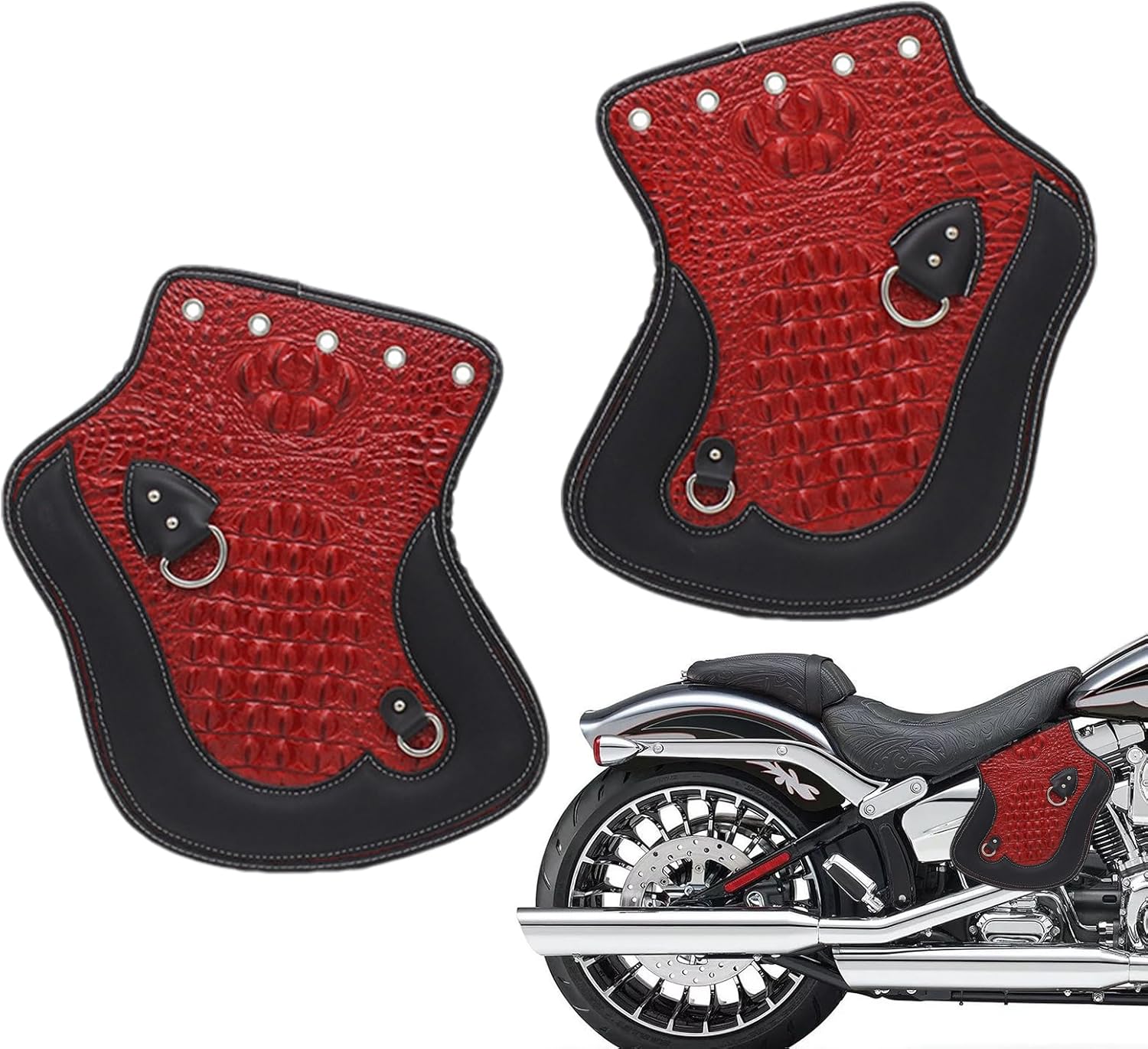 SVCEQZE オートバイエンジン用防熱カバー マフラー断熱プロテクター