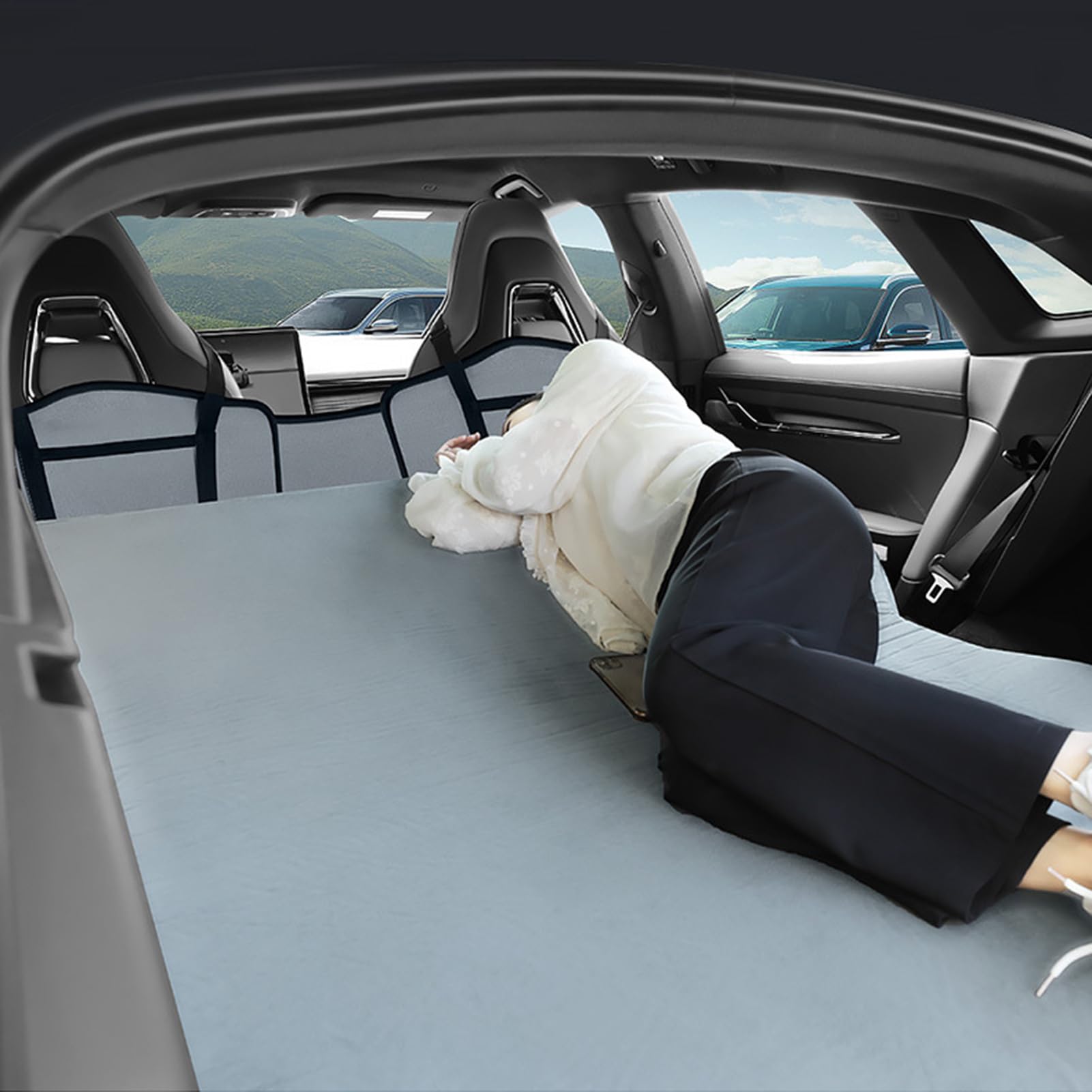 Per Sedile Posteriore Auto Tappetini Da Campeggio Outdoor Riposo E | Estensore Pieghevole Sedile Posteriore Veicolo Auto Per Tenda, Camion, Portellone, Attività Outdoor Per Famiglia E B