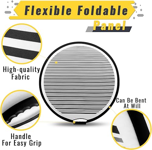 Miniatura 2 de Tablero reflectante plegable con línea de reparación de abolladuras, tela portátil y flexible, línea reflectante para removedor de abolladuras,