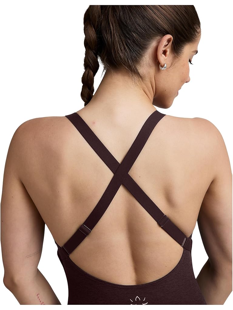 Brown Beyond Yoga Spacedye Play The Angles Bodysuit