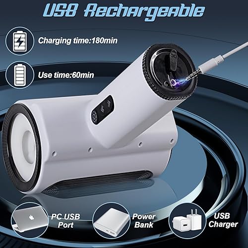 Miniatura 7 de Muñeca sexual de 9.7 libras con succión y vagina vibratoria y masturbador automático, juguetes sexuales para hombres