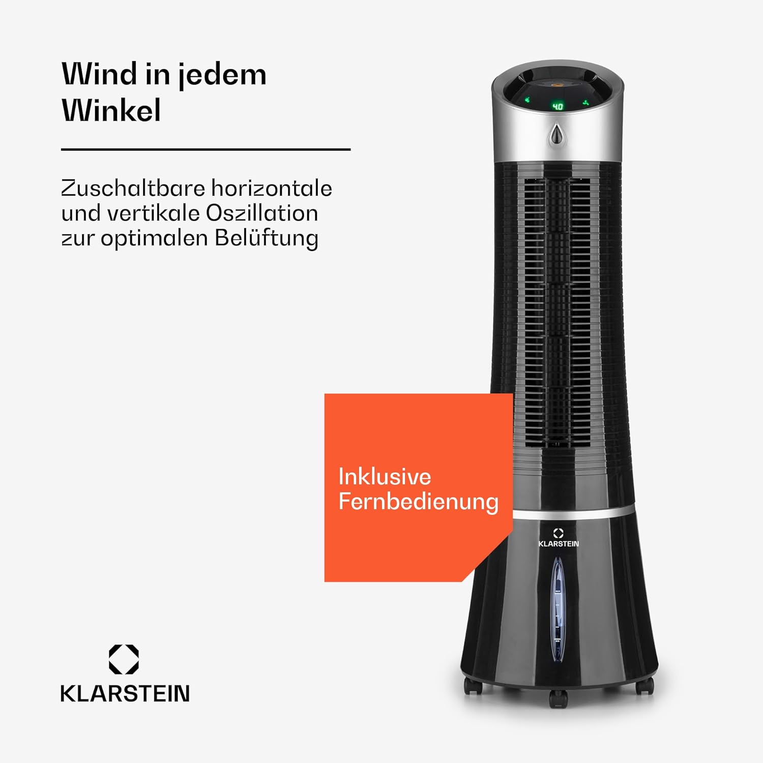 Klarstein Skyscraper Ice Smart with remote control