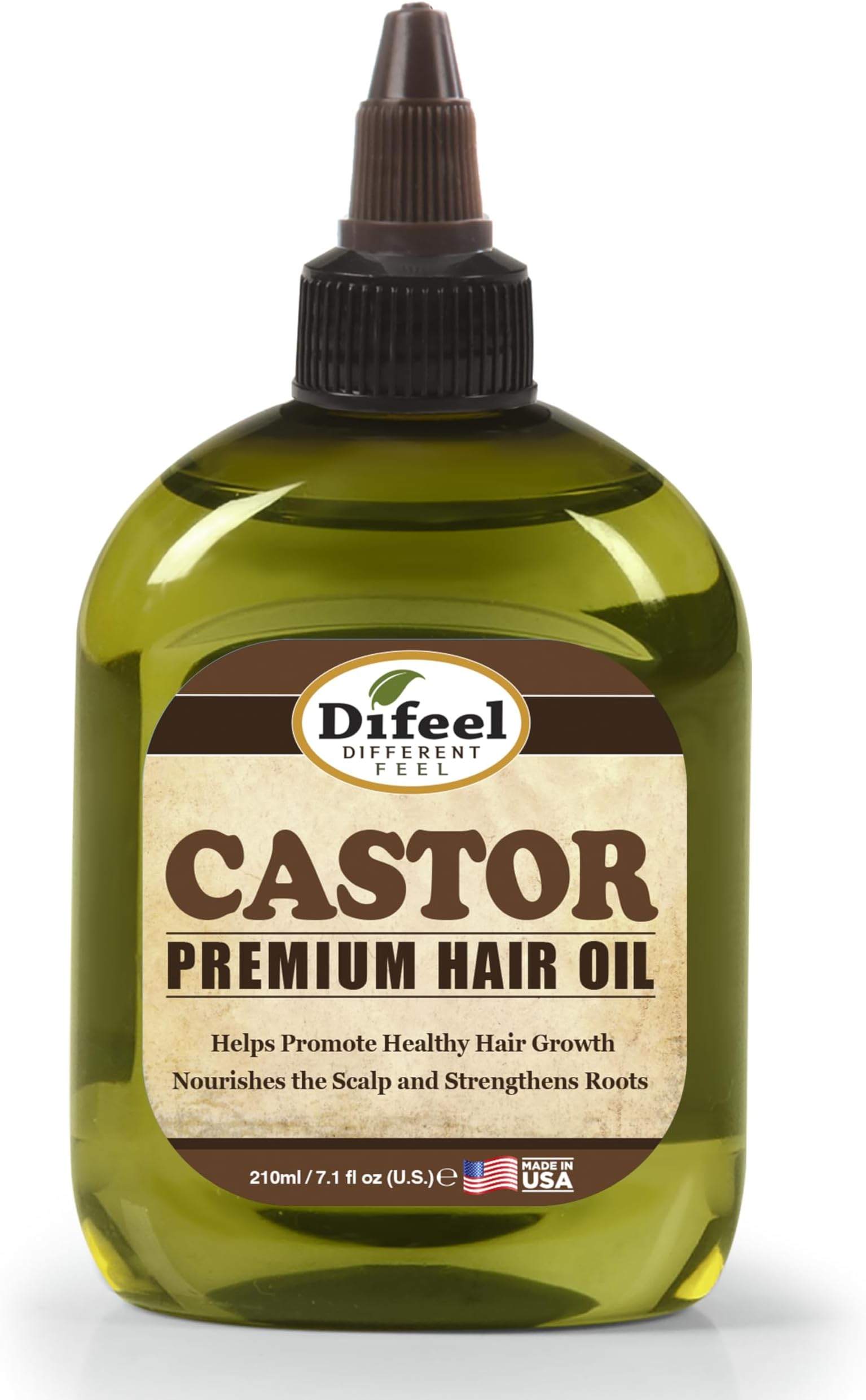 Premium 99% Natural Castor Hair Oil 235 milliliters (2-Pack)