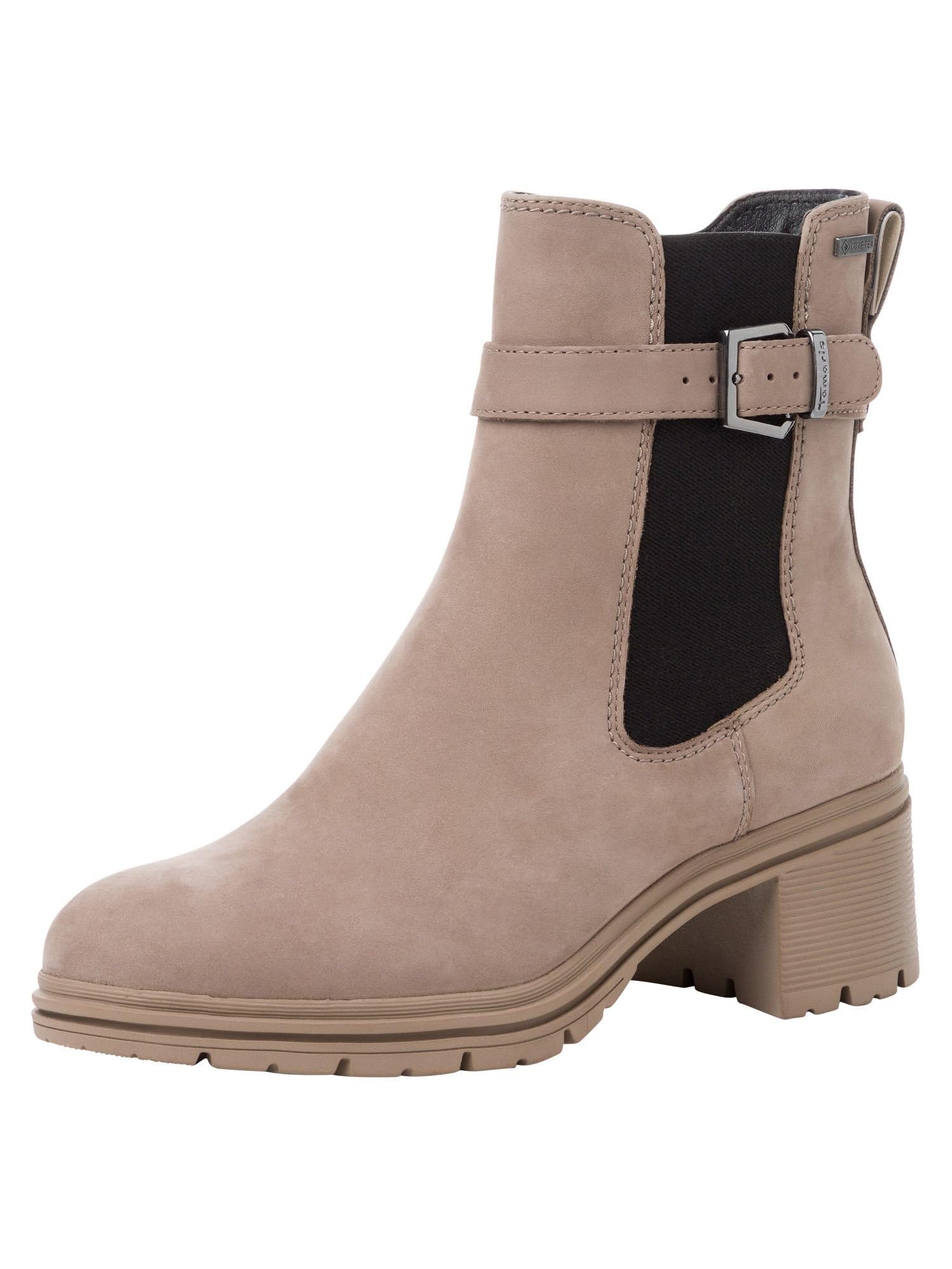 Tamaris Damen Absatzstiefelette Leder
