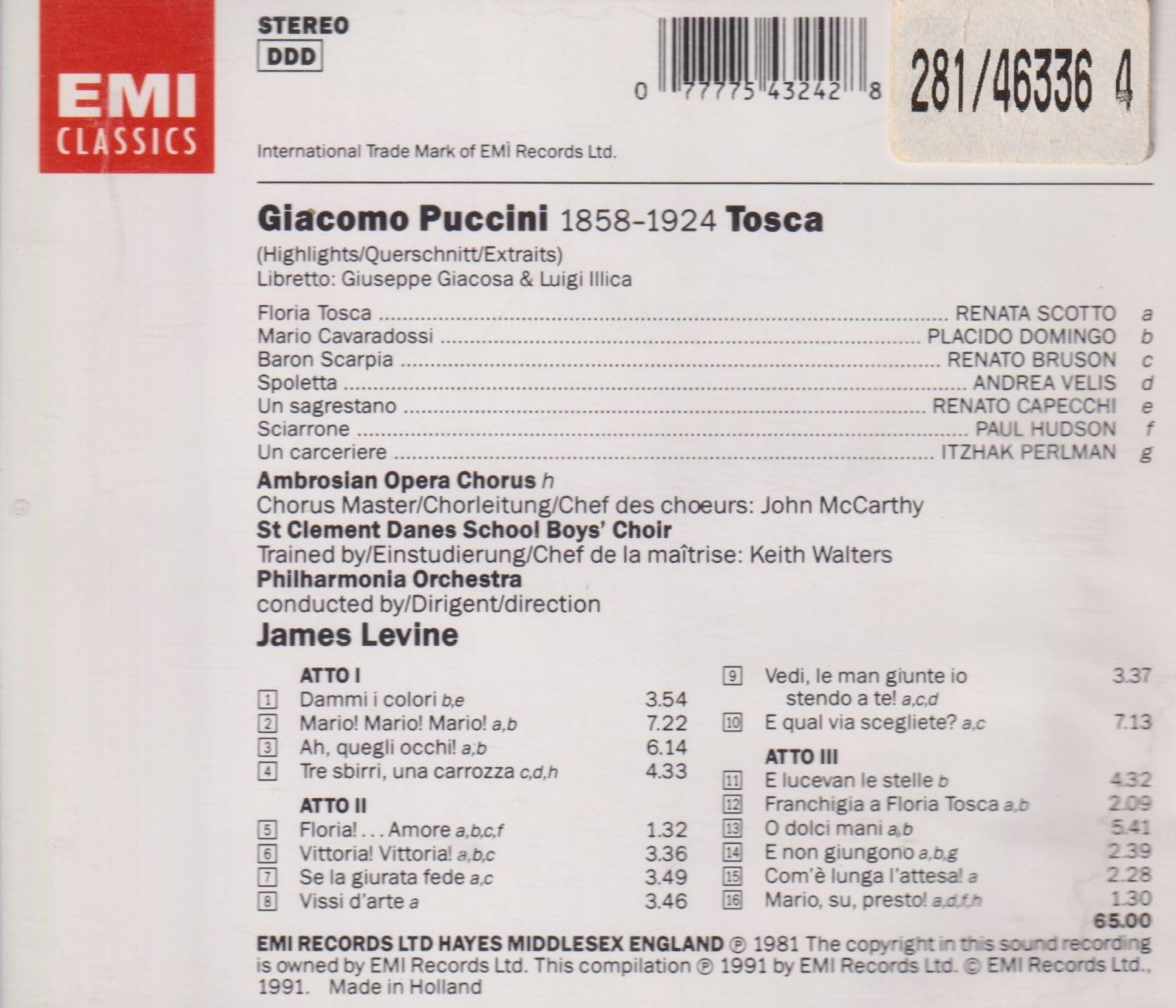Tosca-Highlights