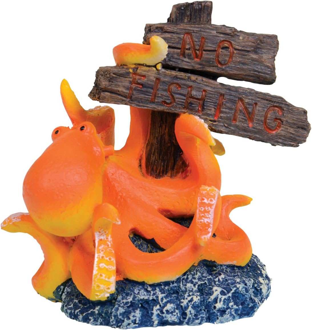 Underwater Treasures No Fishing Octopus