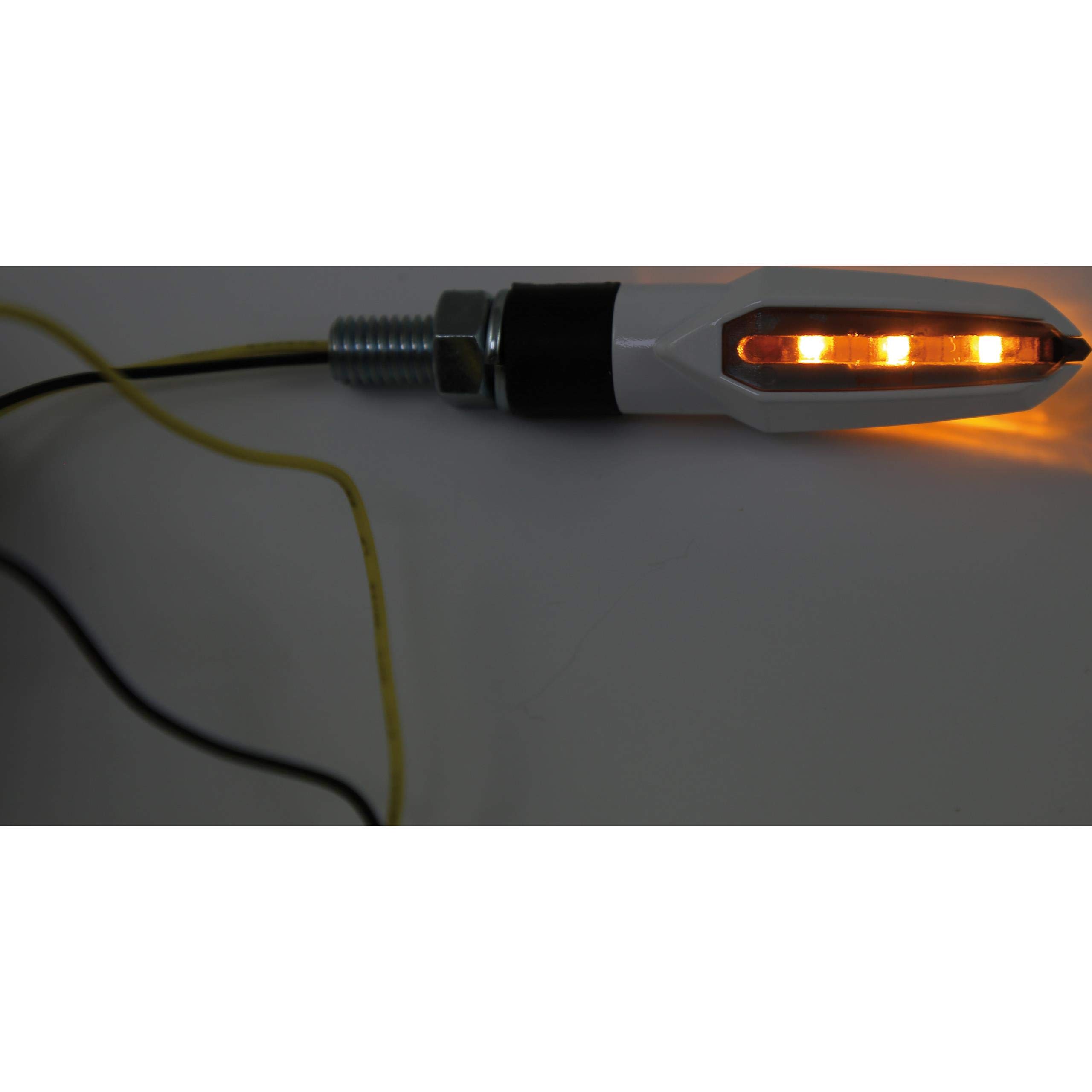 SHIN YO LED Blinkerpaar Multiface M8 – 12V – Für Motorräder – E-Prüfzeichen