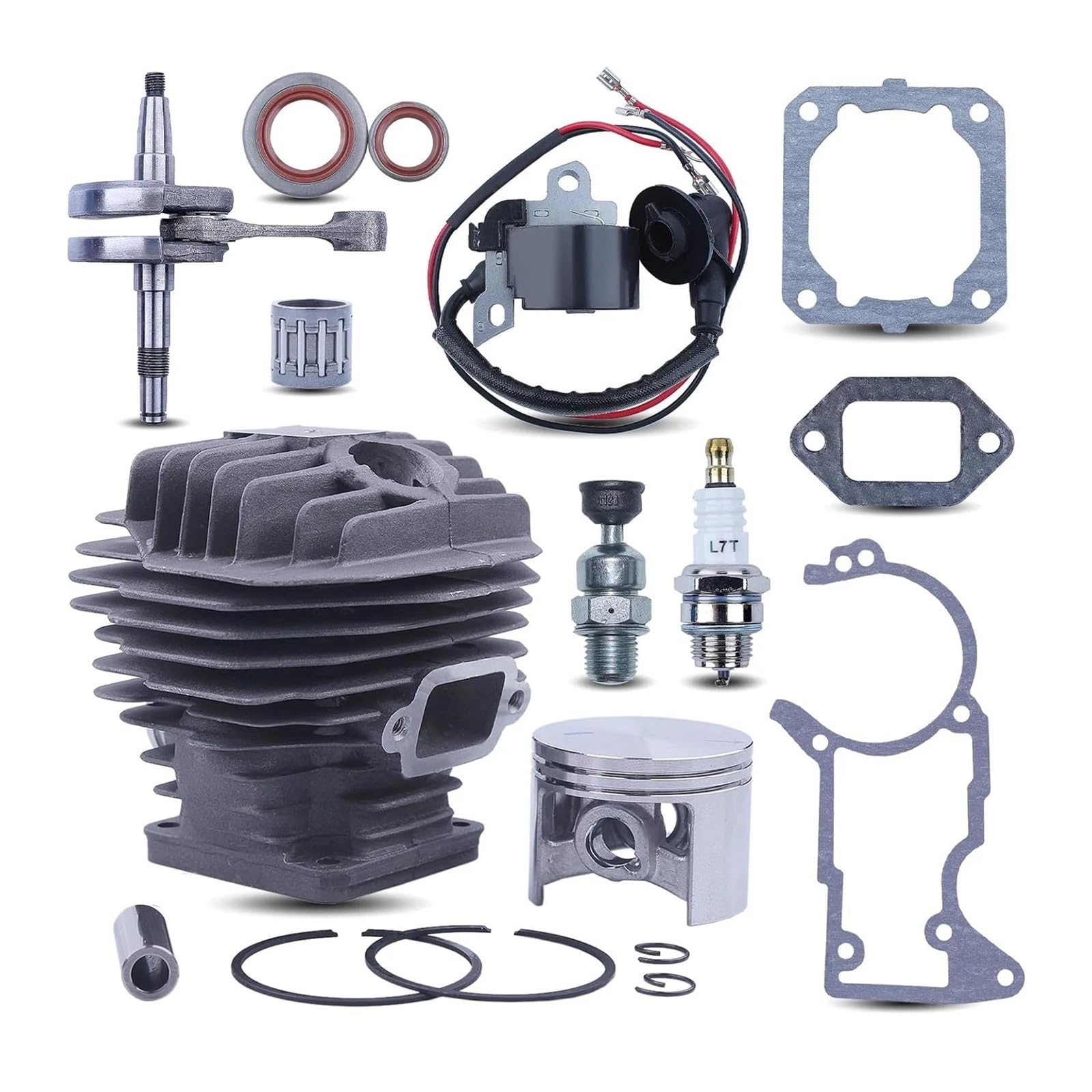 Kit de cilindro 50mm para reparar pérdida de potencia en motosierra MS440 y 044