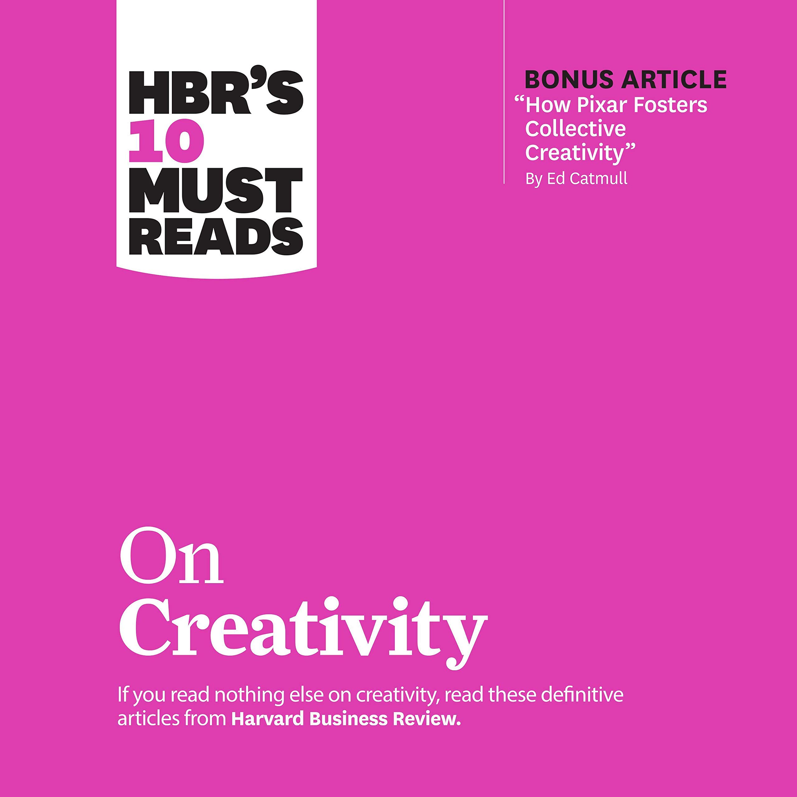 Cover art for HBR's 10 Must Reads on Creativity