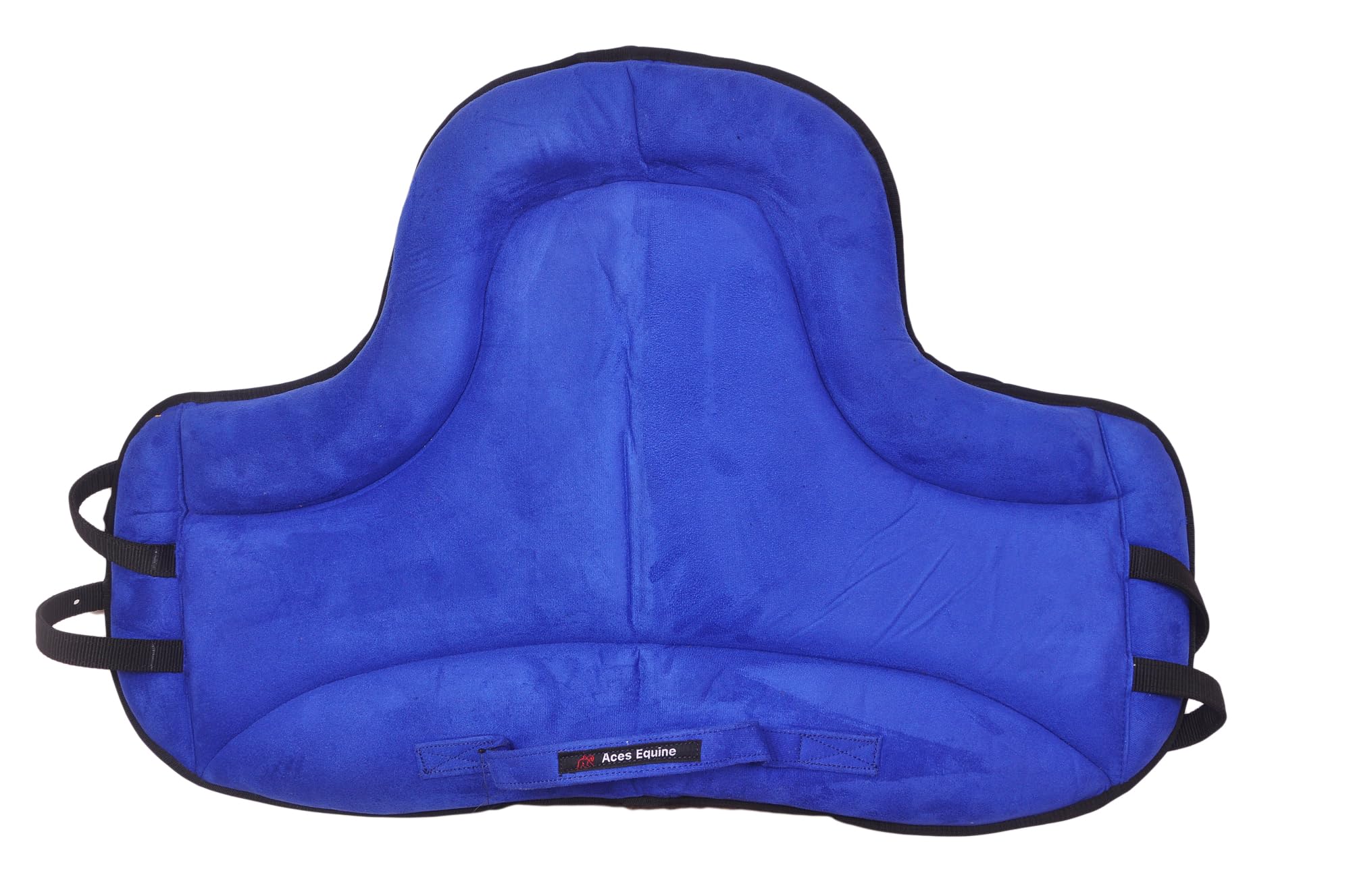 Coussin pour cheval avec sangle haute densité Noir/marron