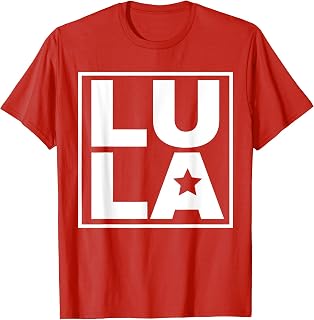 Lula Presidente 2022 Brasil Lula Brazil President Support T-Shirt