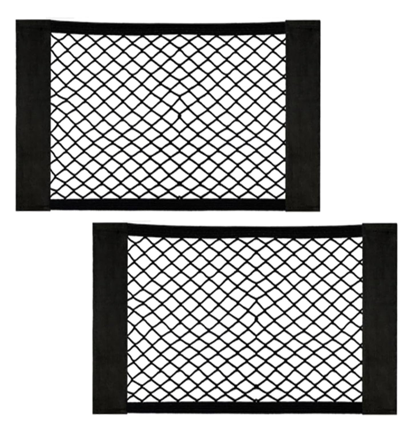Soptrise 2 Pcs Car Boot Organiser Storage Net for Mercedes-Benz GLA X156 GLA 45 AMG H247, Trunk Organiser Pockets Elastic Cargo Mesh, Durable Boot Netting Pockets,40 * 24