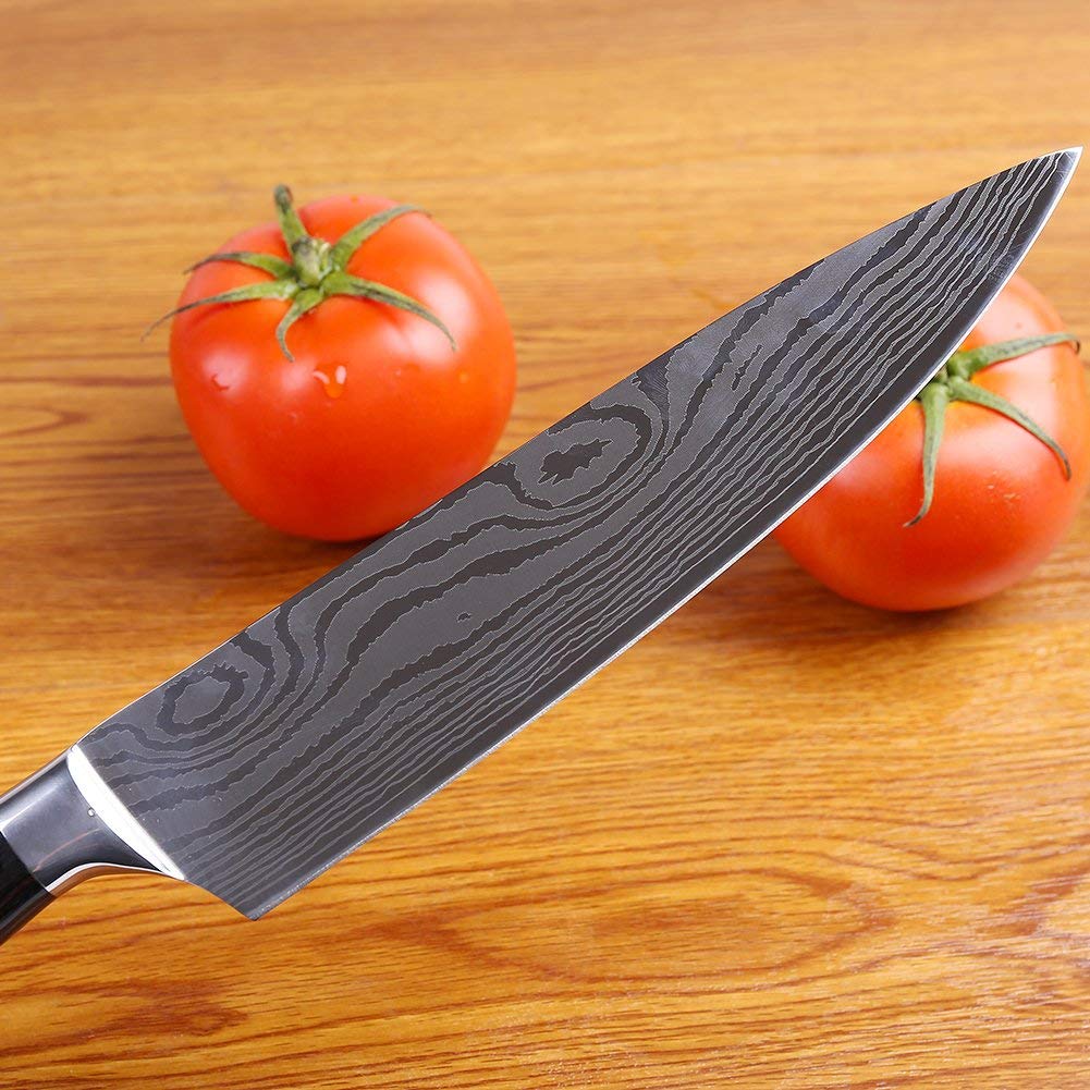 ステンレス鋼 包丁 長い刃 布巾付き研ぎ有り箱付き 楽天市場】関の刃物 牛刀 20cm (200mm) Proline 8Aステンレス鋼 真鍮