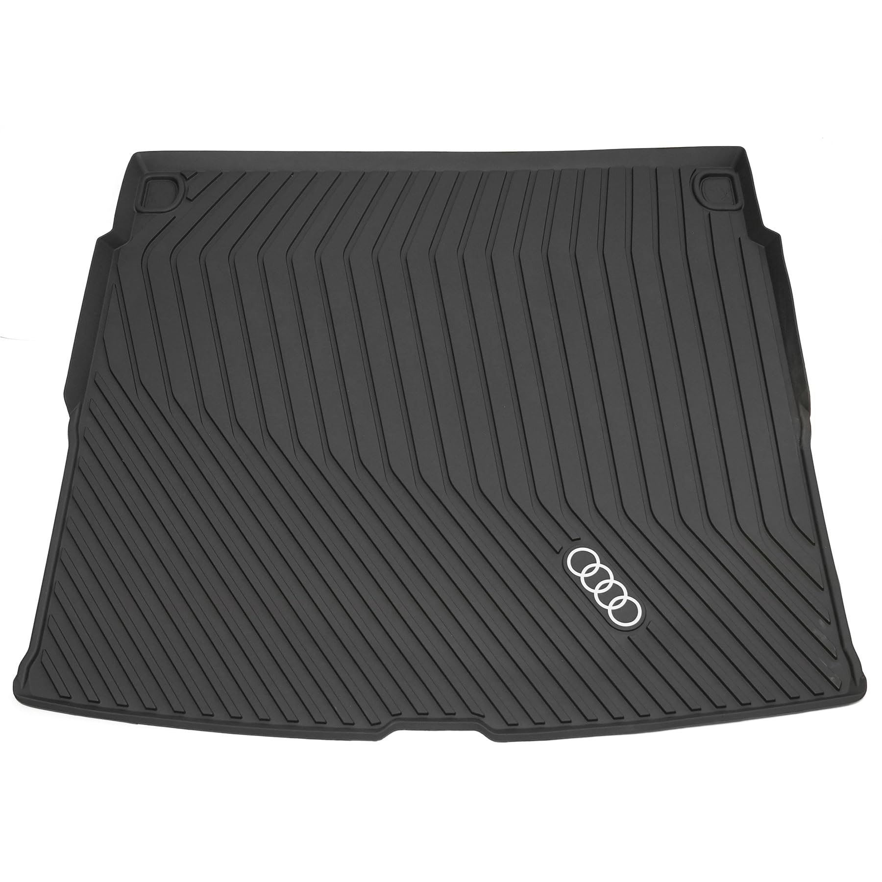 Audi 8MA061182 Gepäckraumschale Kofferraumeinlage Kofferraumschale, mit Ringe Emblem *** nur für verschiebbare Rücksitzbank *** nur für Verbrenner (0K0) und MHEV (0K4) ***
