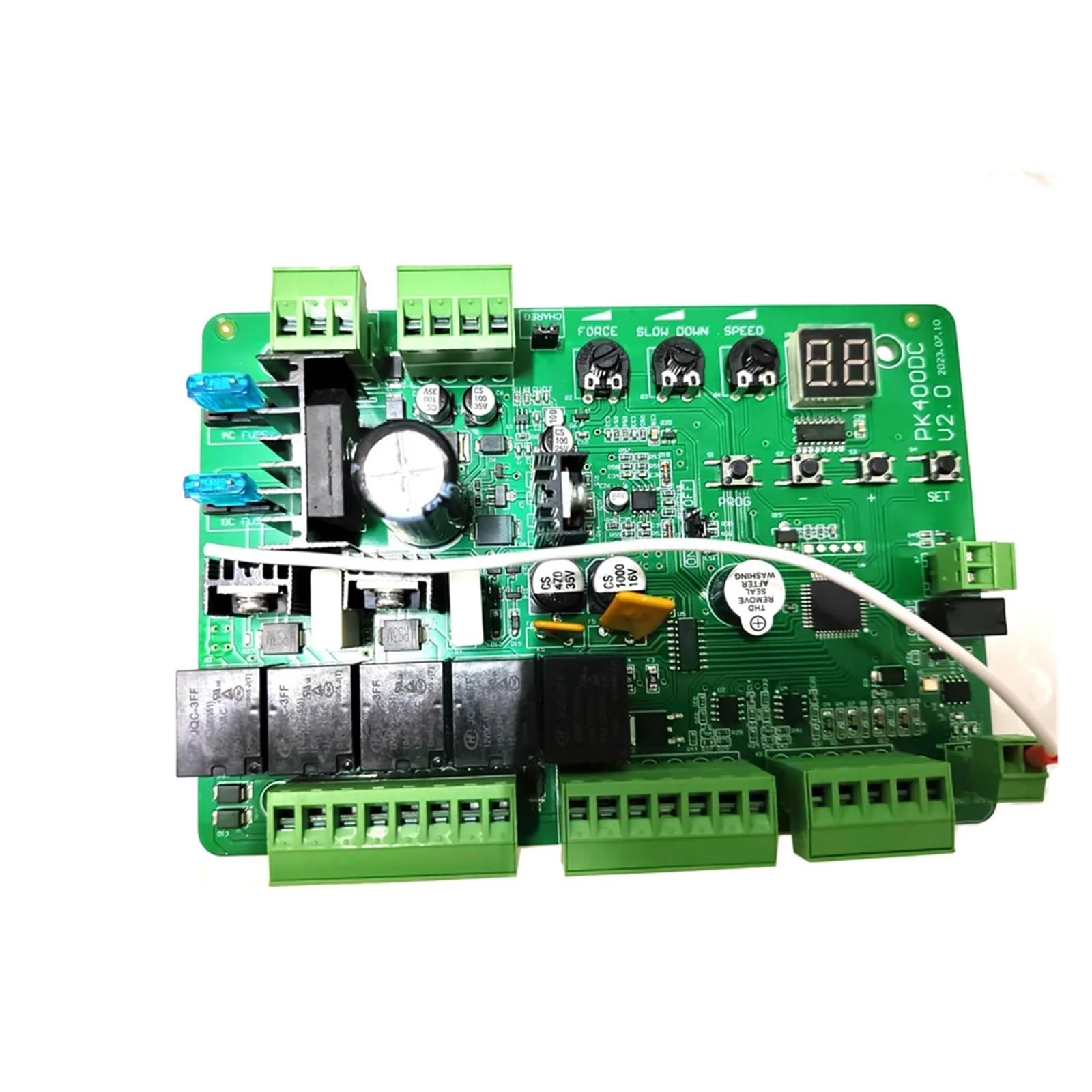 Placa de control for abridor de puerta batiente con motor de 24 V CC, placa de control, placa de circuito impreso de repuesto, placa de control for abridores de puerta automáticos eléctricos para fábr