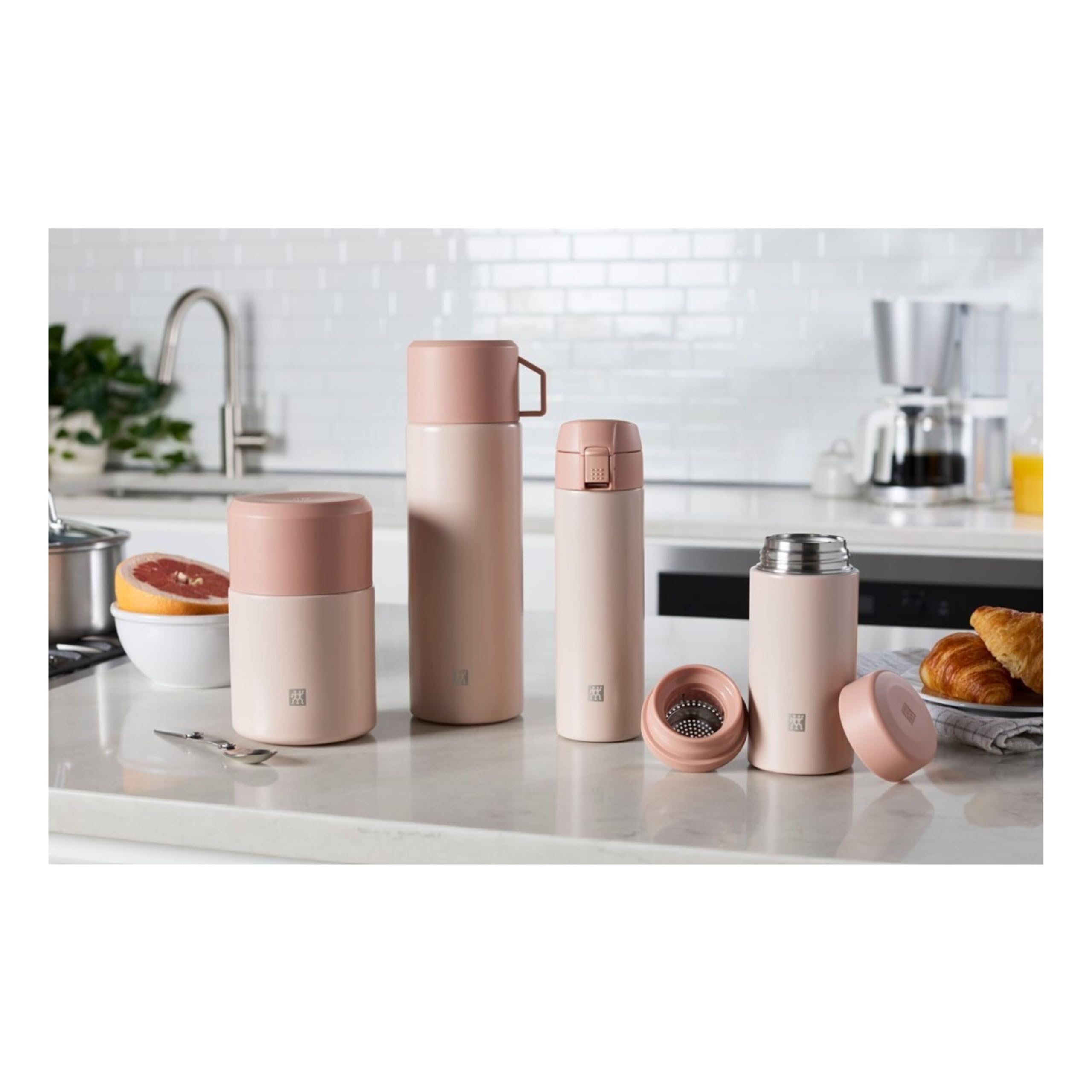ZWILLING Thermo Reiseflasche, 430 ml, Rosa