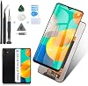 RongZy Display for Samsung Galaxy A13 4G/A135F LCD Screen Replacement Digitizer Touchscreen Mounted Replacement with Tools (Black)