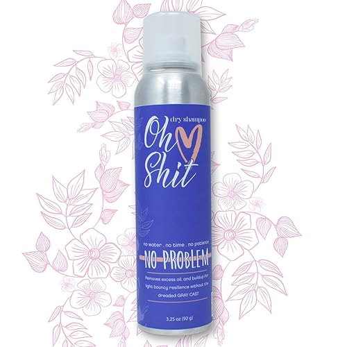 OS Beauty - Champú seco - Sin benceno - Sin sulfato - Todo tipo de cabello - Vegano - Champú seco invisible para hombres y mujeres - Absorbe el