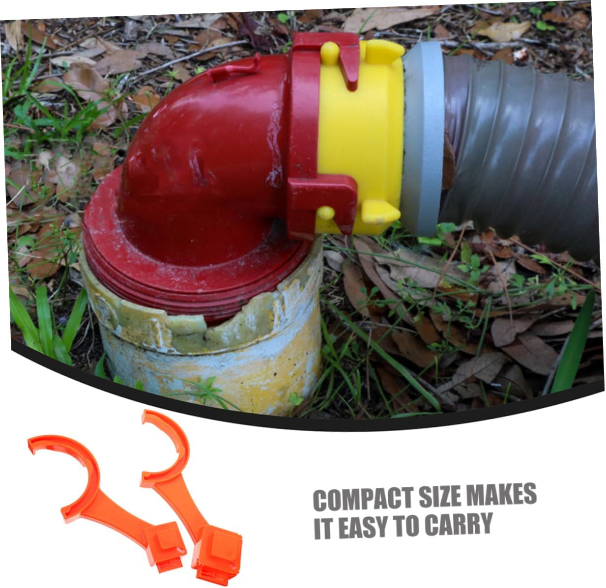 4pcs Rv Sewer Hose Wrench for Rv Waste Disconnect for Male Female Sewer Caps