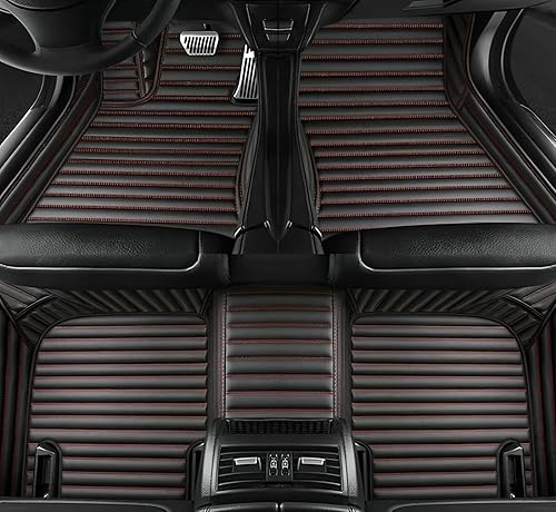 Miniatura 2 de Alfombrillas de automóvil personalizadas para automóvil, piel sintética impermeable, cobertura completa para la mayoría de los automóviles, SUV y