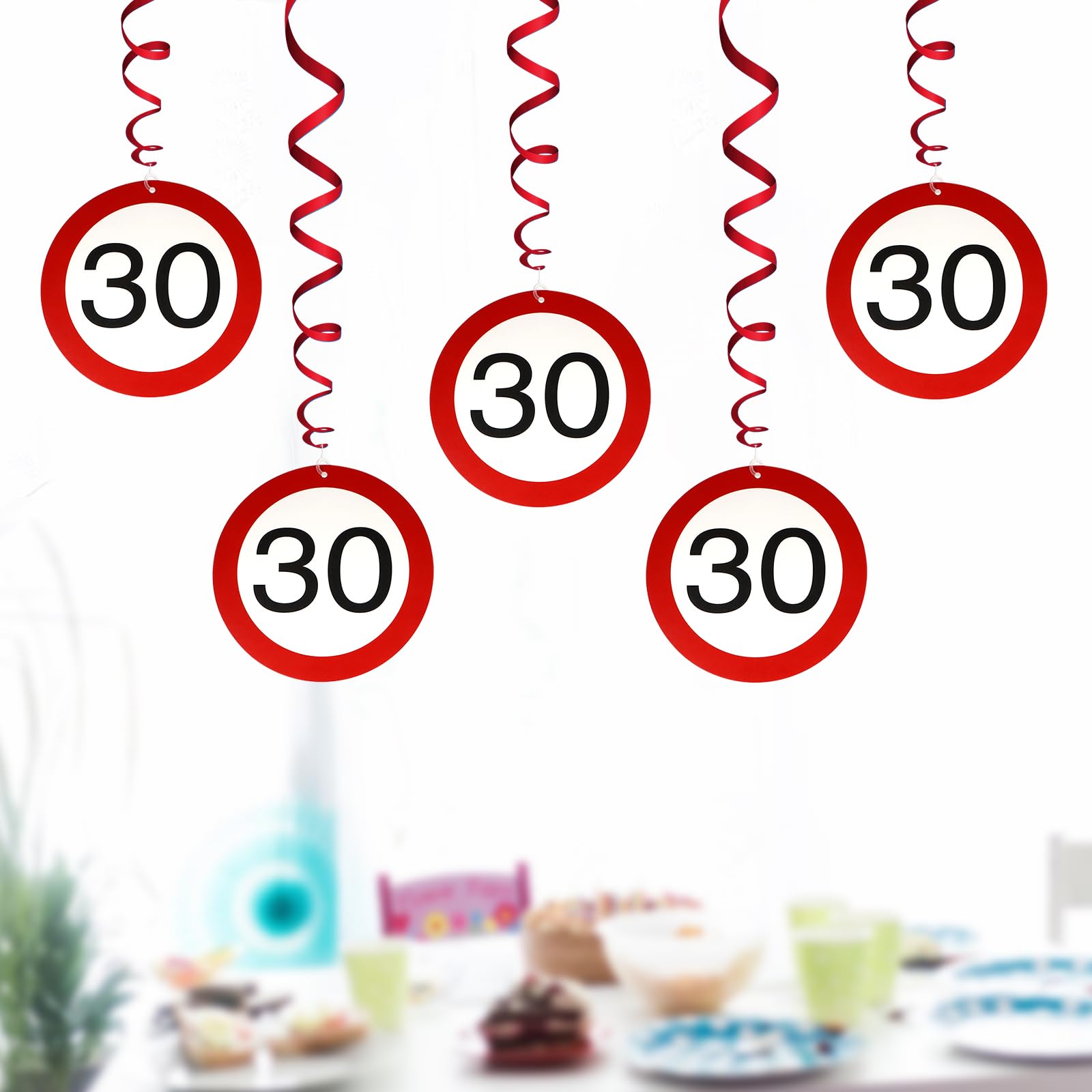 WenmthG Absperrband 90 Geburtstag Deko 20 m Lange, Girlande