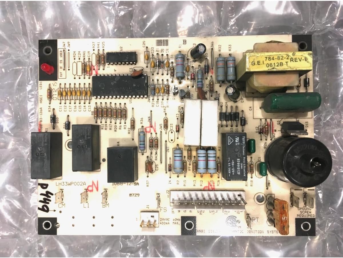 Replacement for Carrier Bryant LH33WP002A Control Circuit Board 1068-12-SA used #P449#Used #Tested