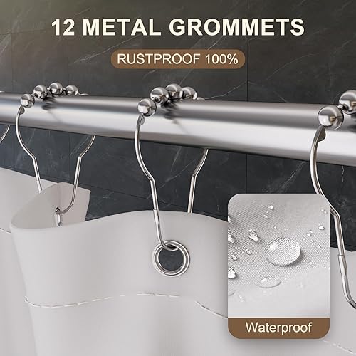 Miniatura 8 de Juego de accesorios de baño con soporte para cepillo de dientes, taza de cepillo de dientes, dispensador de jabón de loción, jabonera, cepillo de