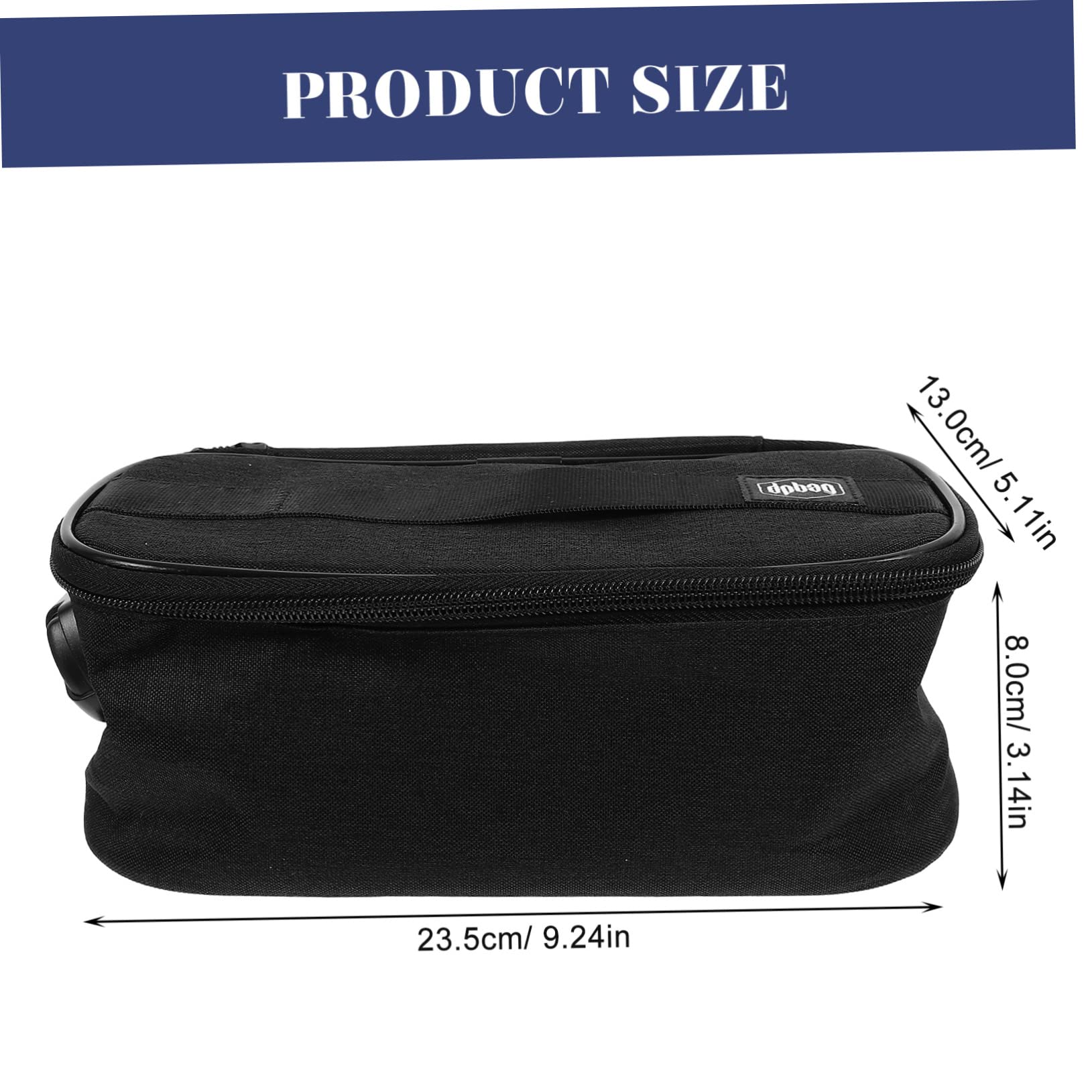 COLLBATH Trousse De Rangement De Voyage à Compartiments Multiples Trousse De Maquillage Portable pour Cosmétiques Organisateur De Voyage pour Articles Divers Pochette De Rangement Et