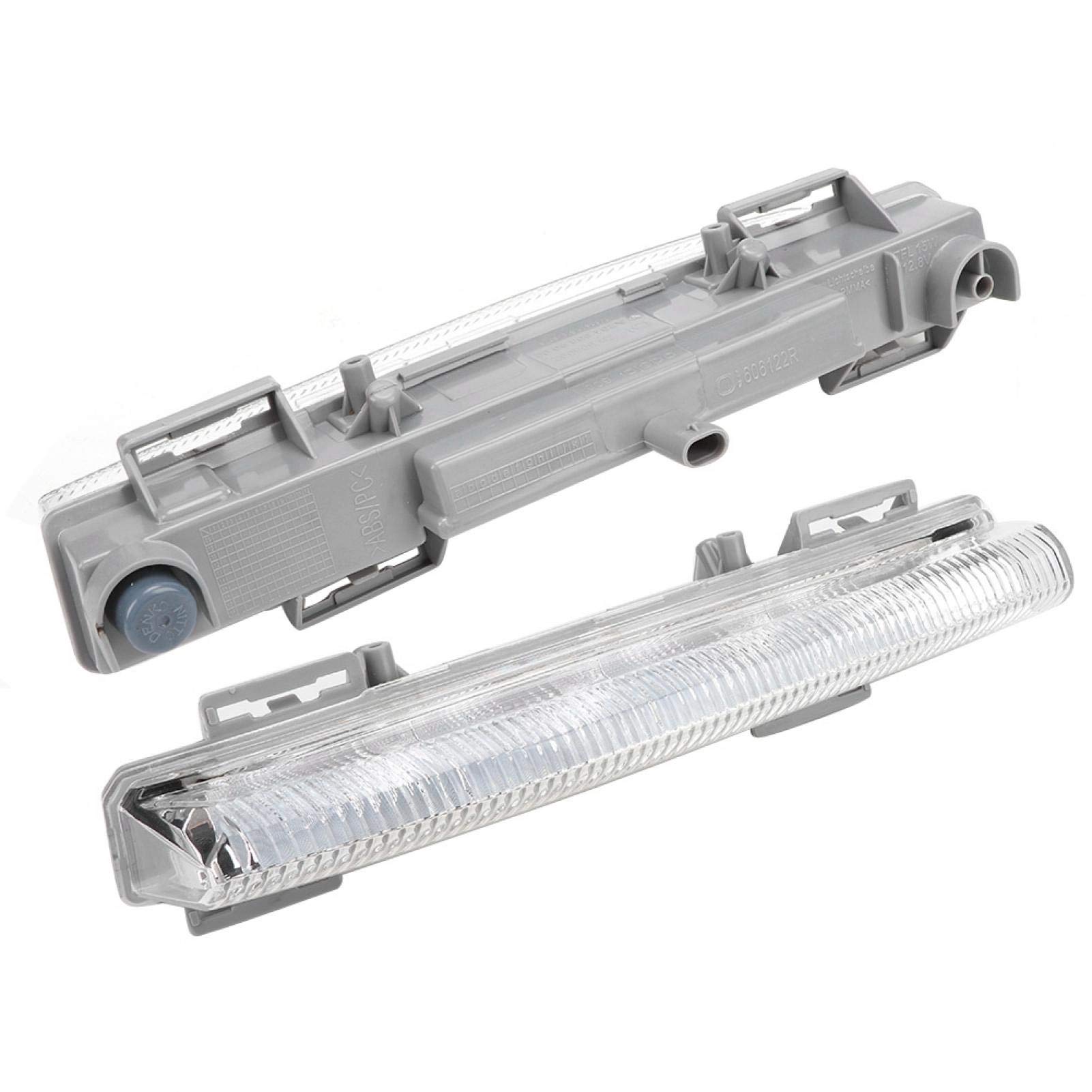 Luce diurna impermeabile anti-UV LED DRL, lampada diurna per auto ABS anticorrosione, per Mercedes-Benz W204 Mercedes-Benz W212(Right light)