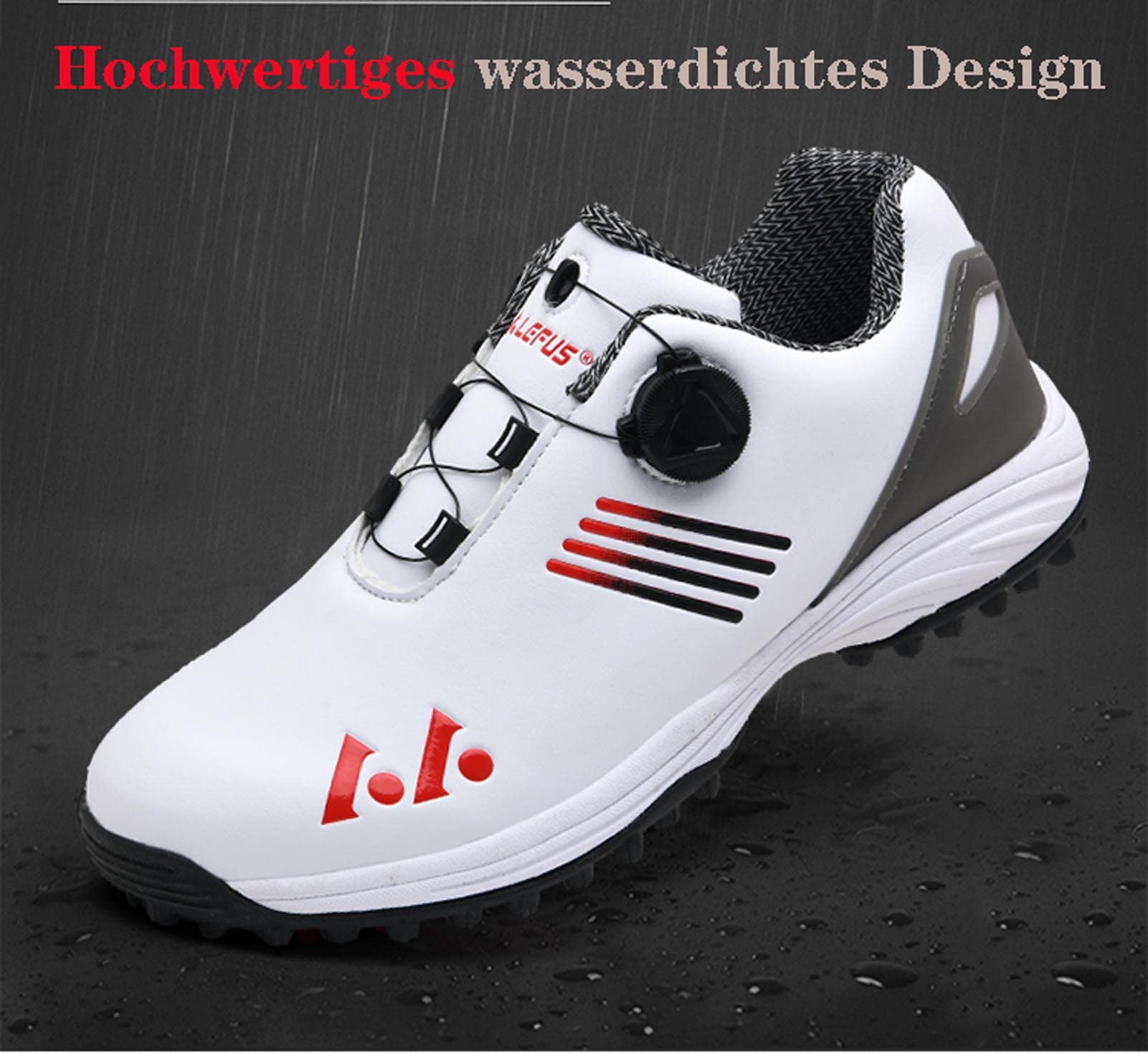 BLBK wasserdichte Golfschuhe für Herren mit Lace System